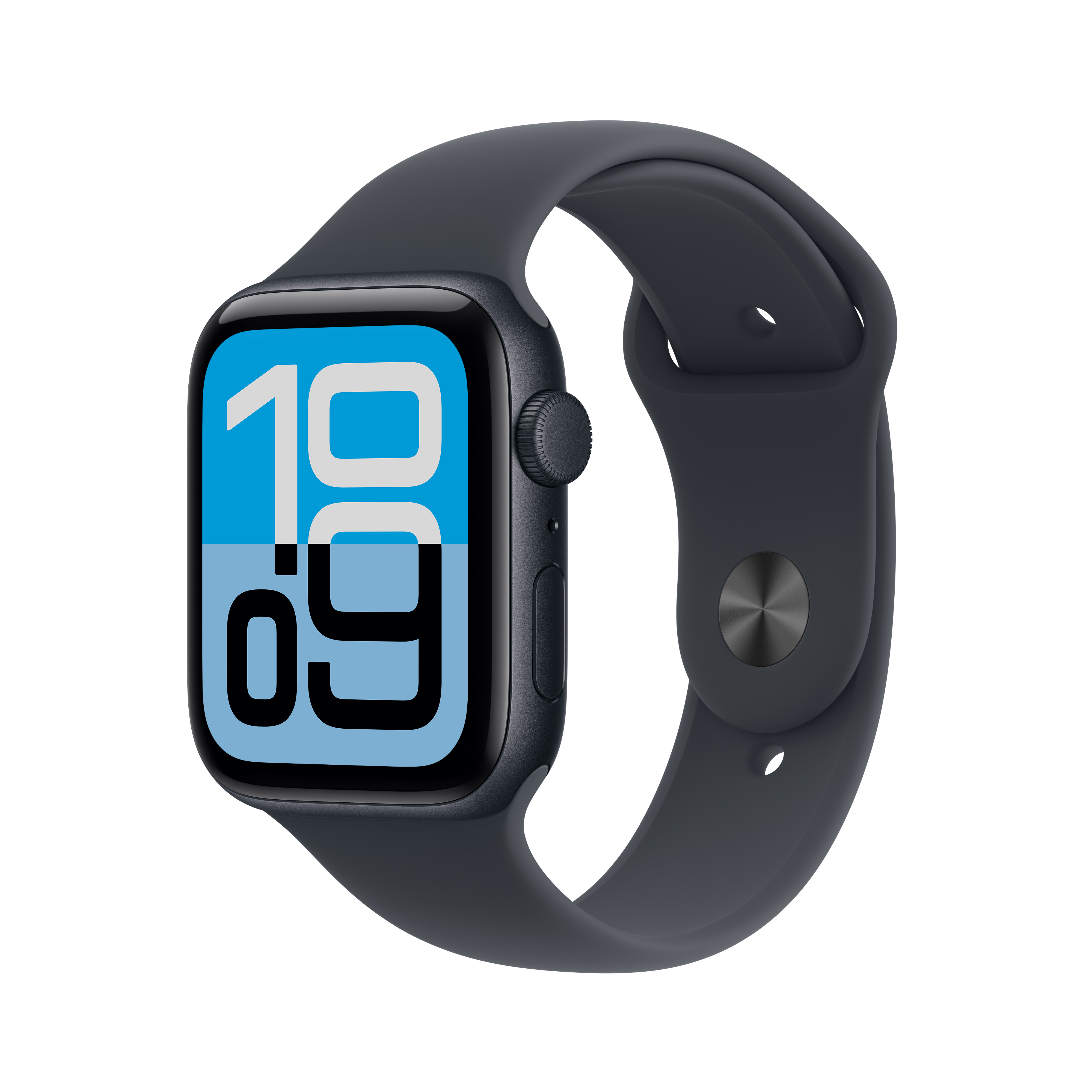 Apple Watch SE 3 GPS 44mm Mitternacht (Midnight) Aluminium Gehäuse mit Mitternacht (Midnight) Sport Band - M/L