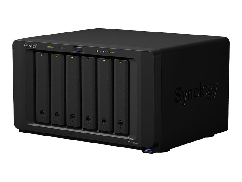 Synology DiskStation DS1621xs+ - NAS - Desktop - Intel® Xeon® D - D-1527 - Schwarz