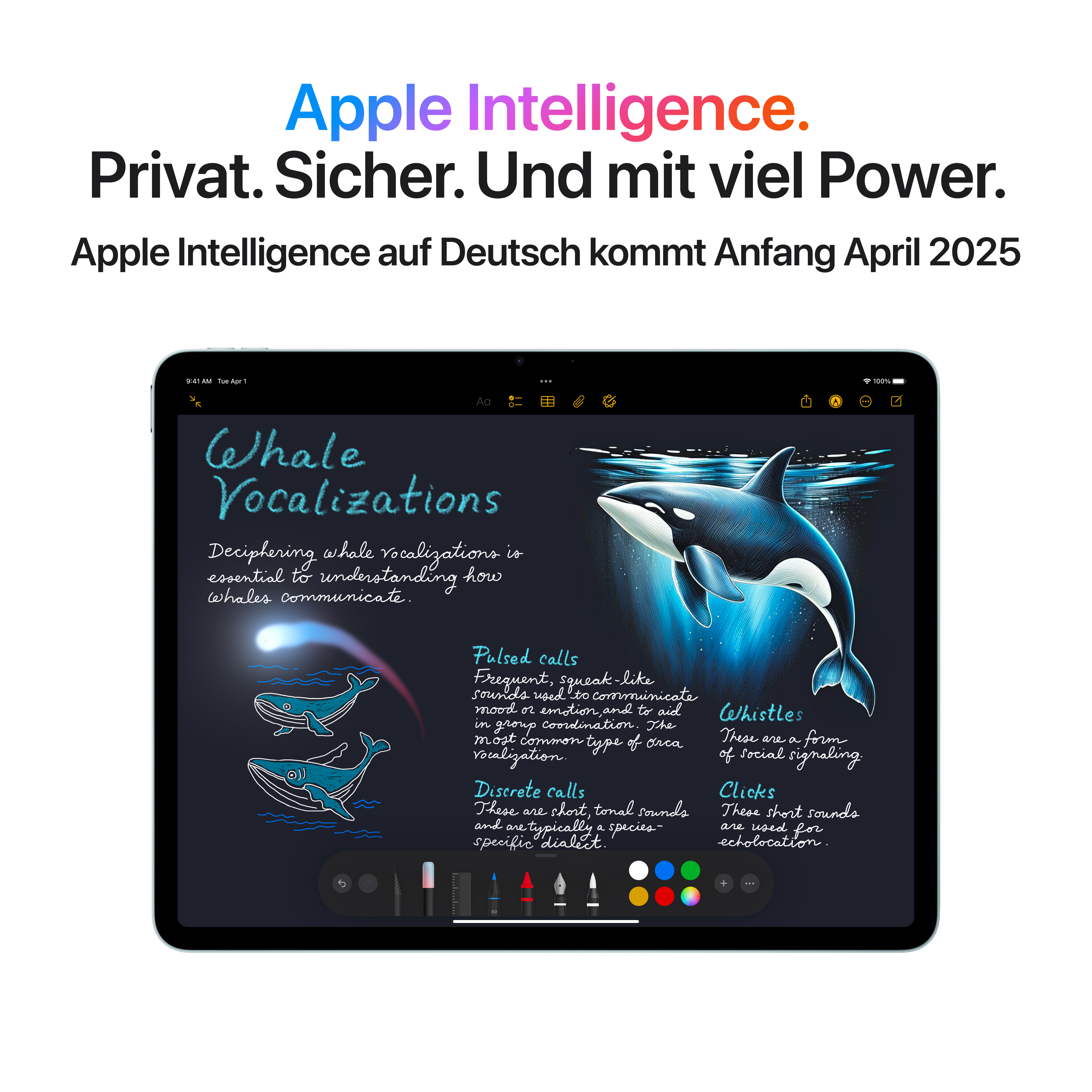 Apple iPad 13" Air Wi-Fi + Cellular 128GB - Violett / Purple (M4)