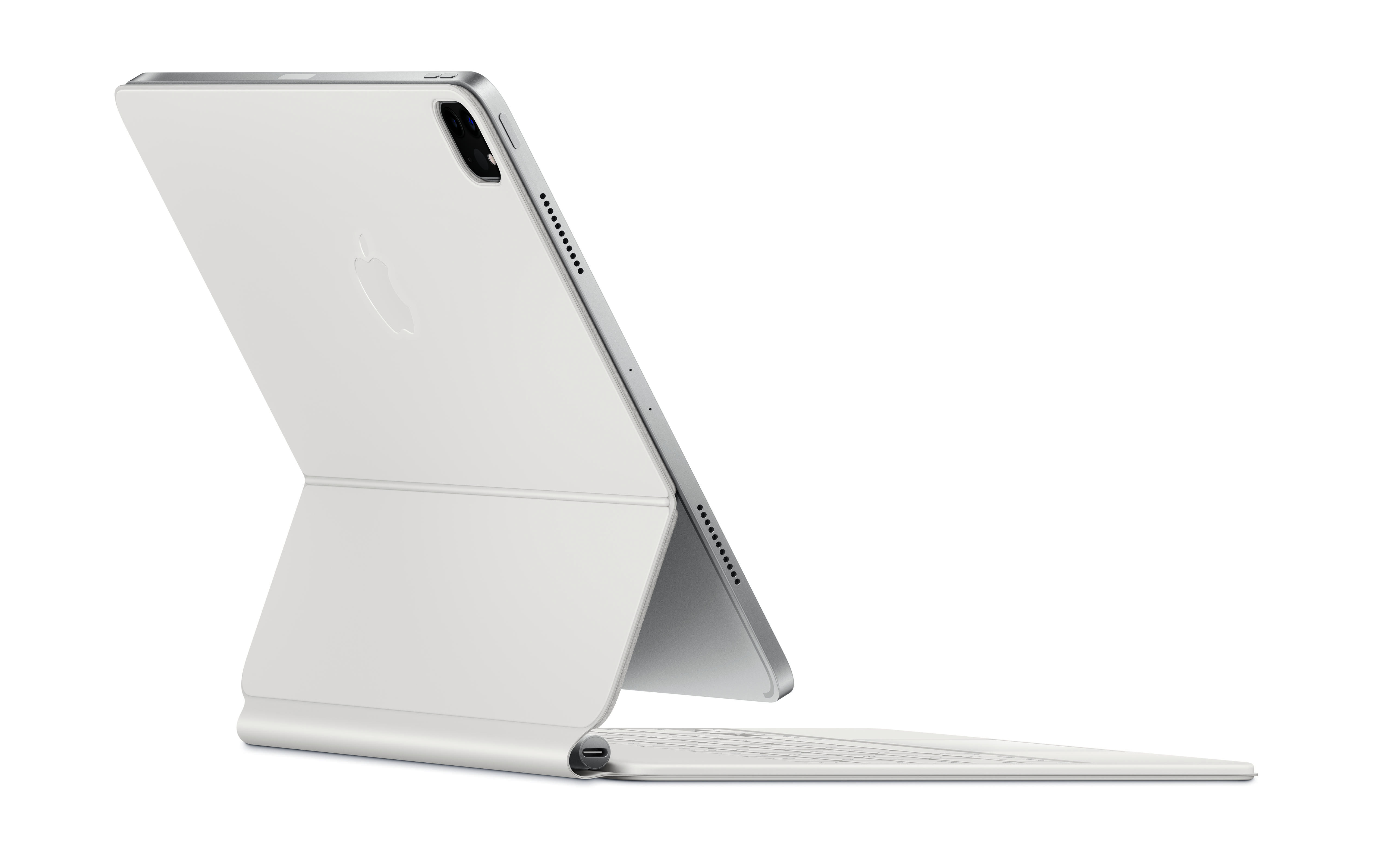Apple Magic Keyboard iPad Pro 12,9" weiß, 3 - 6 Gen., iPad Air 13" (M2) (International English)