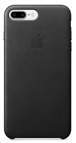 Apple iPhone 7 Plus Leder Case  Schwarz