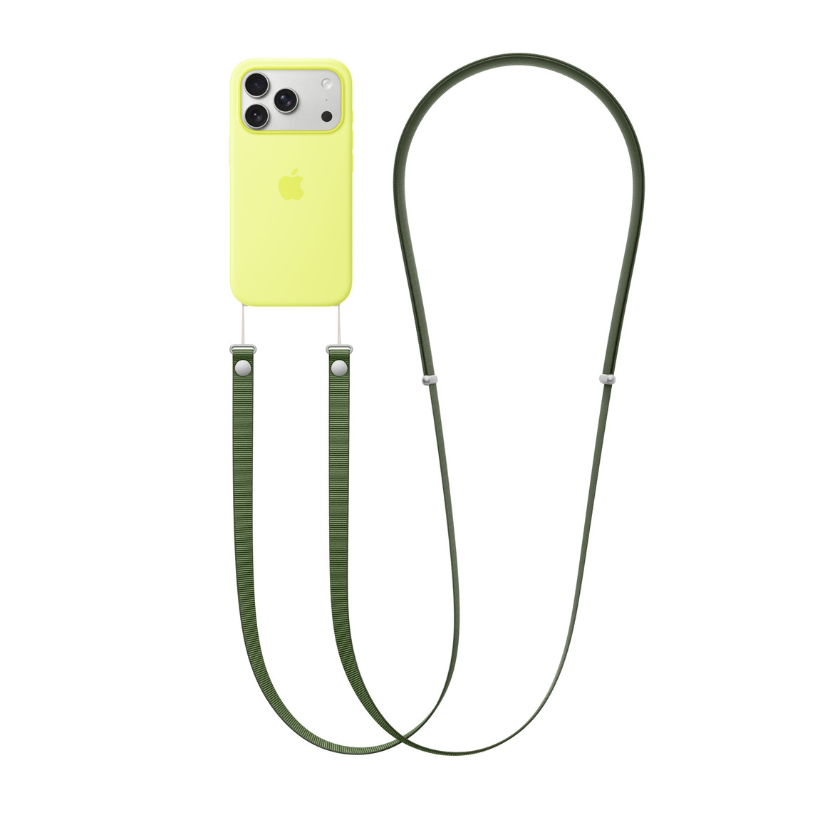 Apple Crossbody Band - Green / Grün