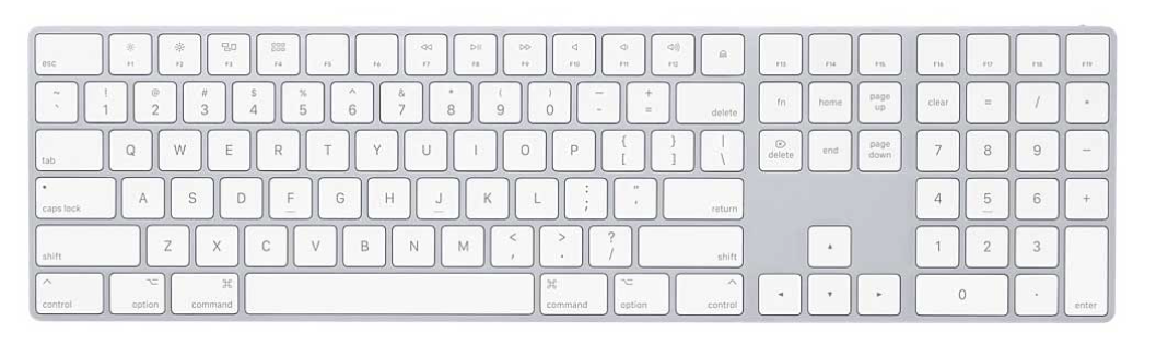 Apple Magic Keyboard - US-English mit Ziffernblock