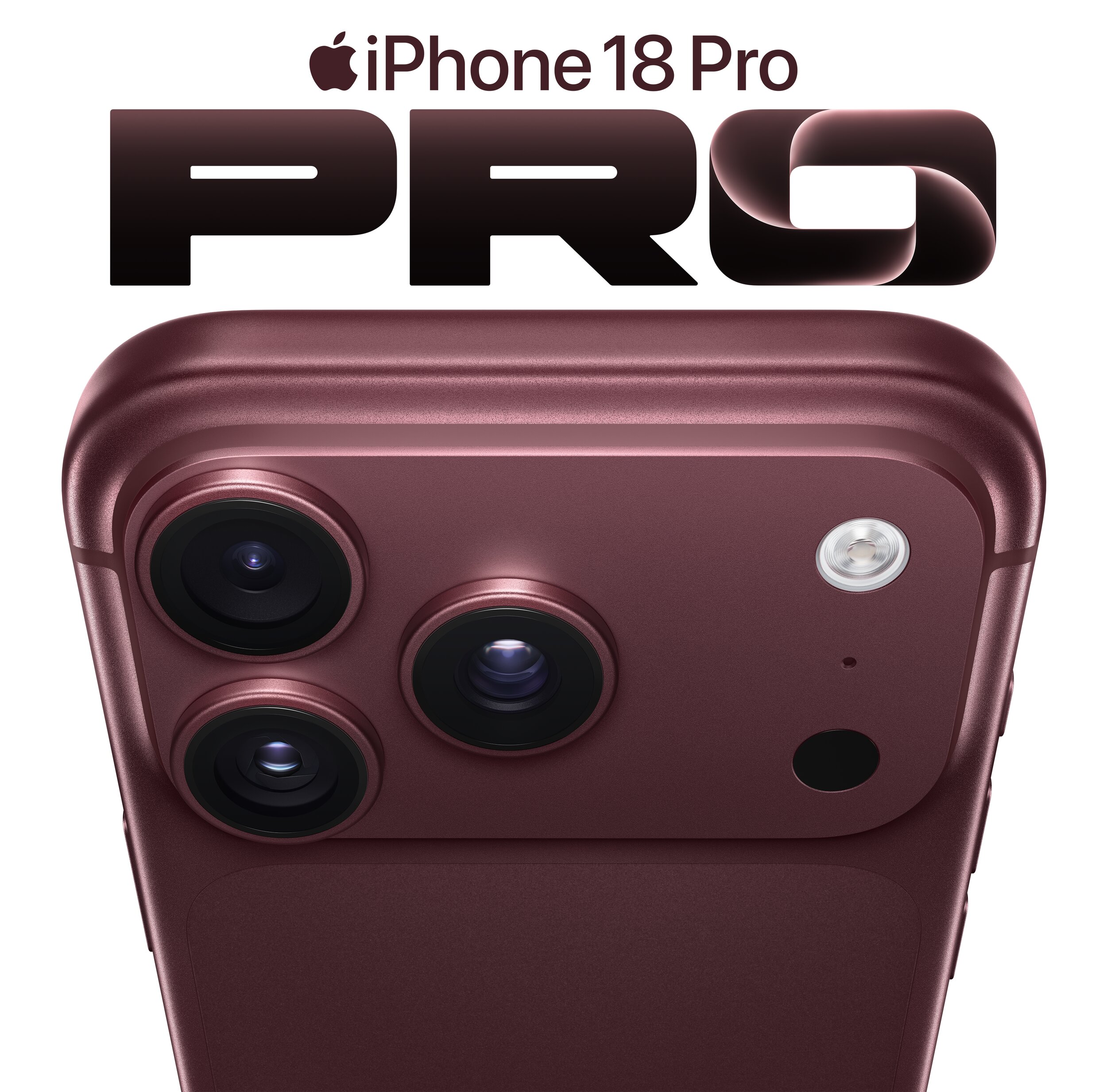 iPhone 18 Pro 1TB Burgunder