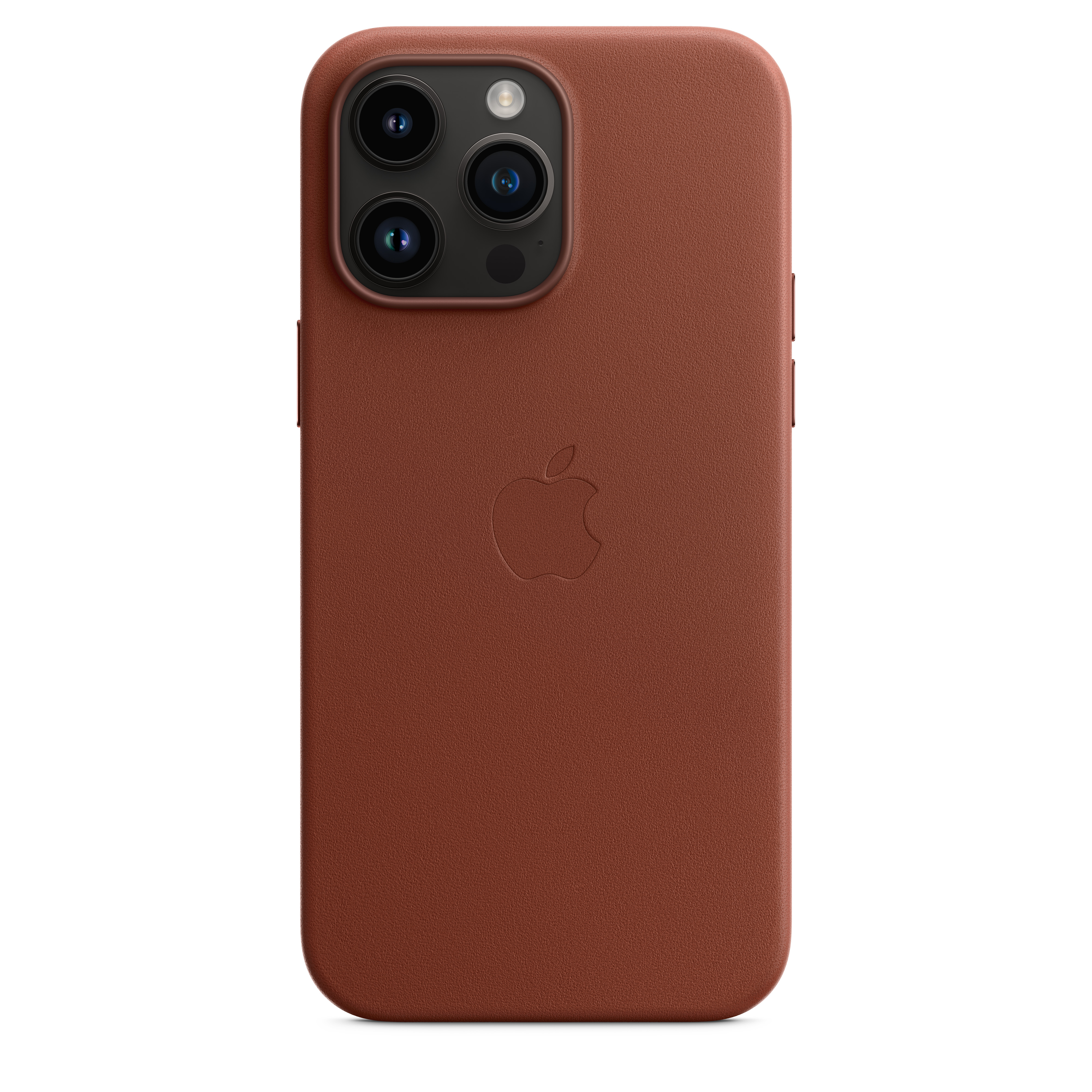 Apple Leder Case iPhone 14 Pro Max mit MagSafe (umbra)