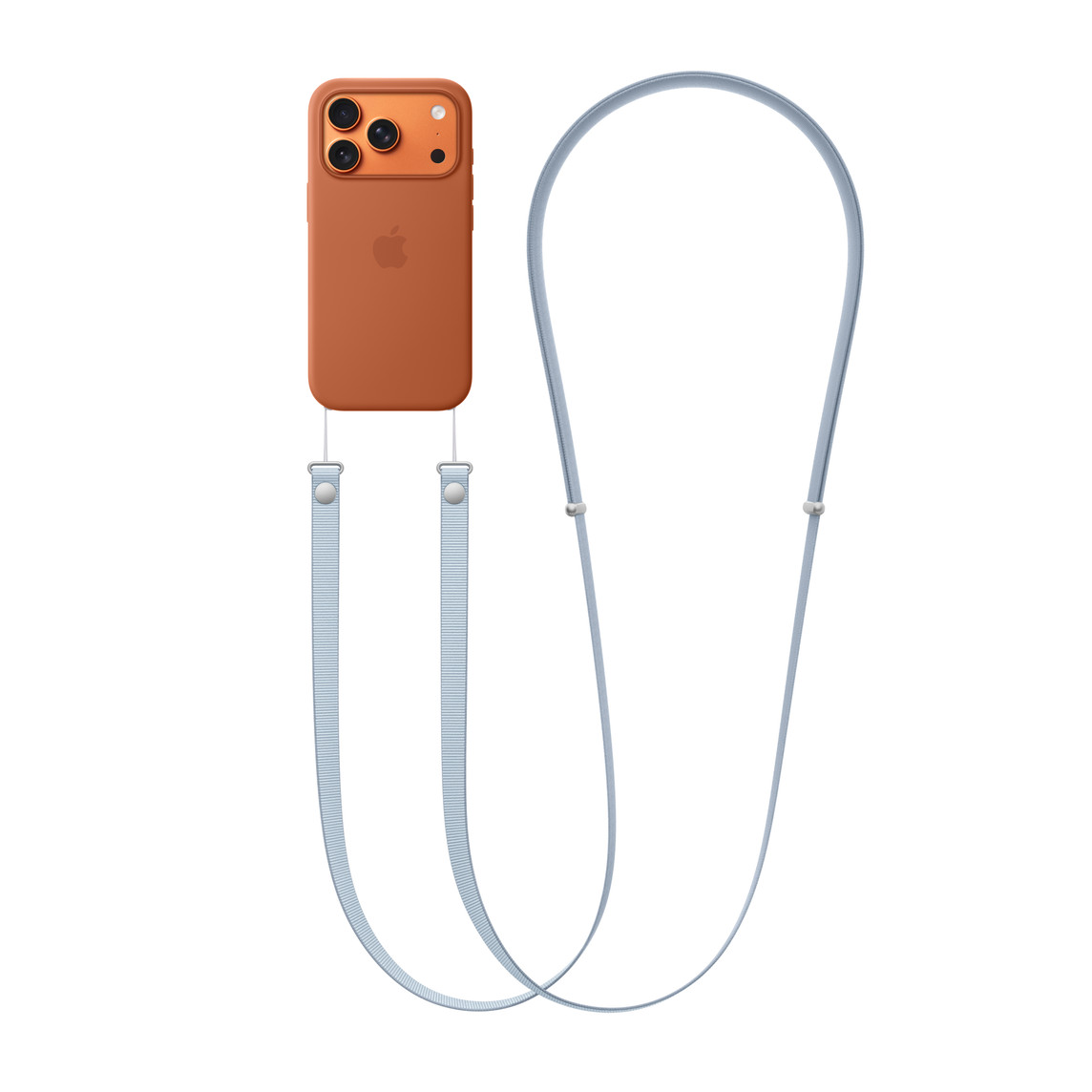 Apple Crossbody Band - Light Blue / Hellblau