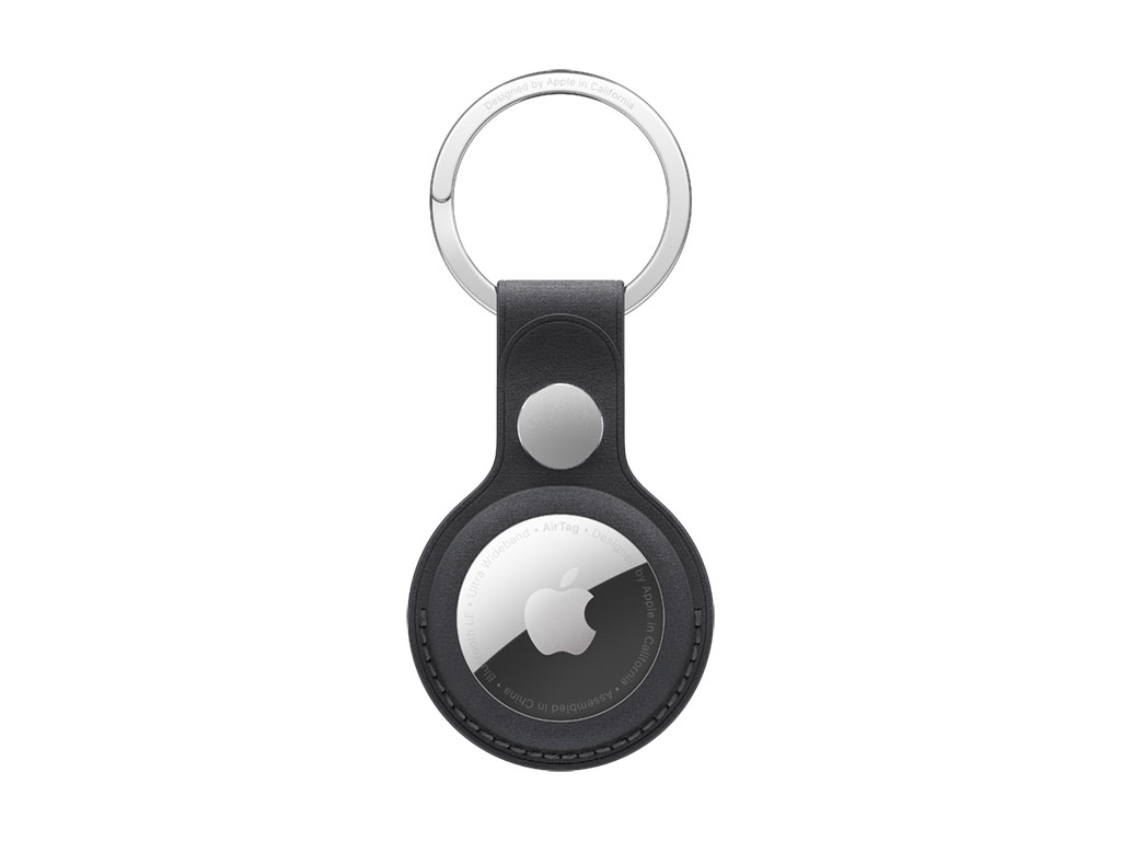 Apple Airtag FineWoven Key Ring - Black