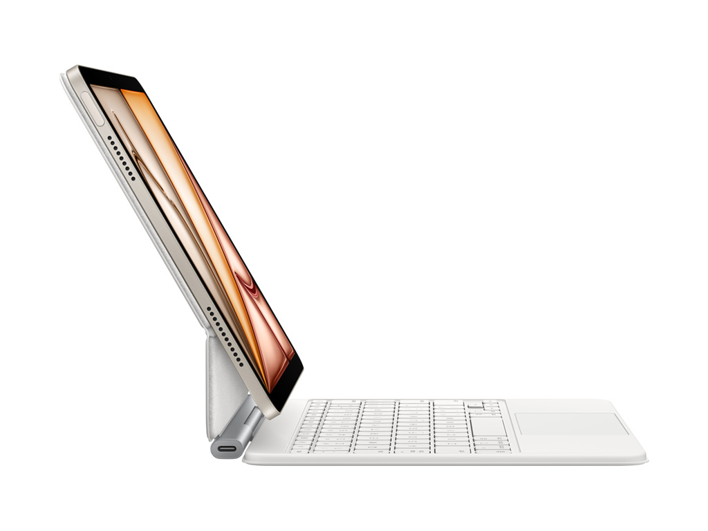Apple Magic Keyboard für iPad Air 11" (M3) - German - Weiss / White