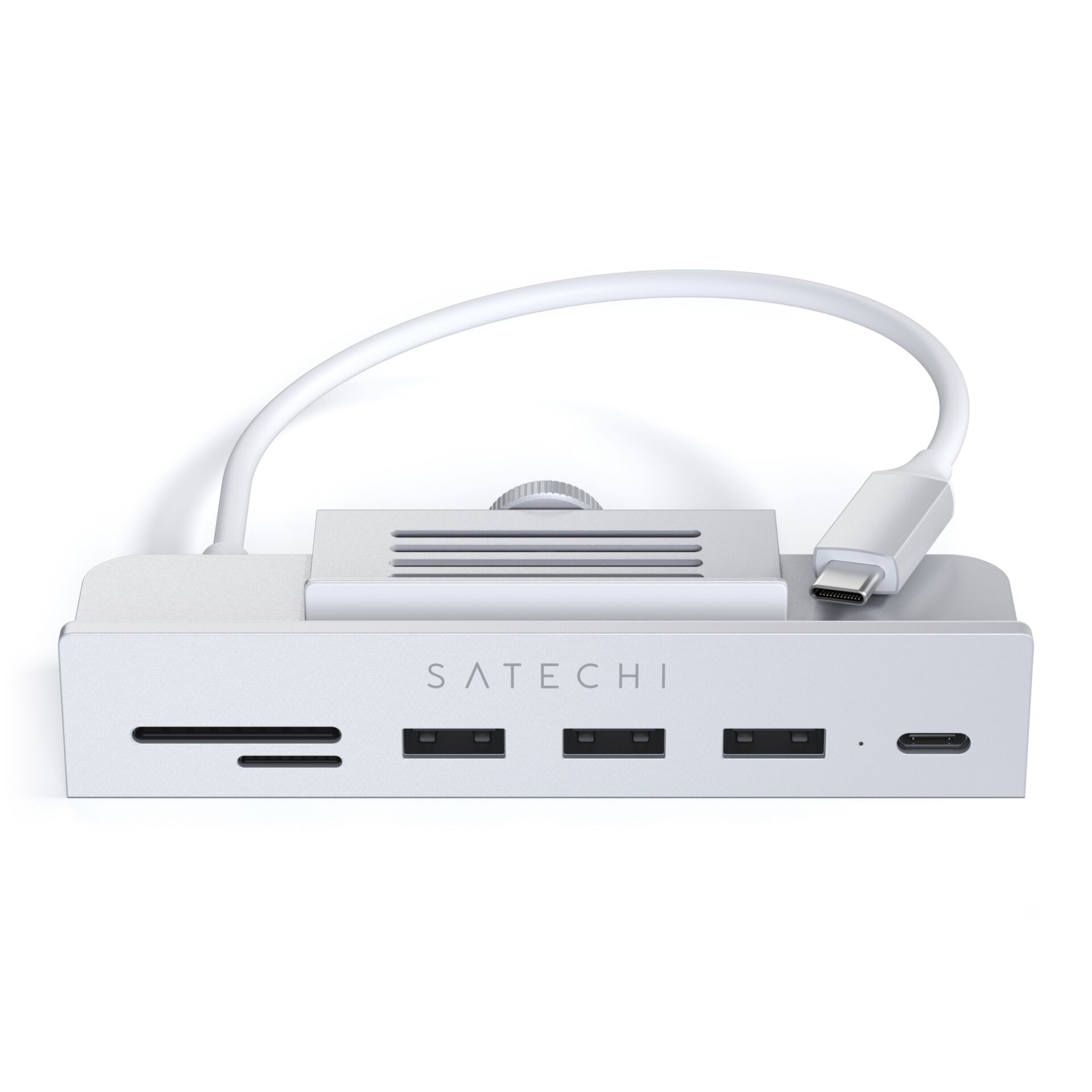 Satechi USB-C Clamp Hub for 24" iMac silver