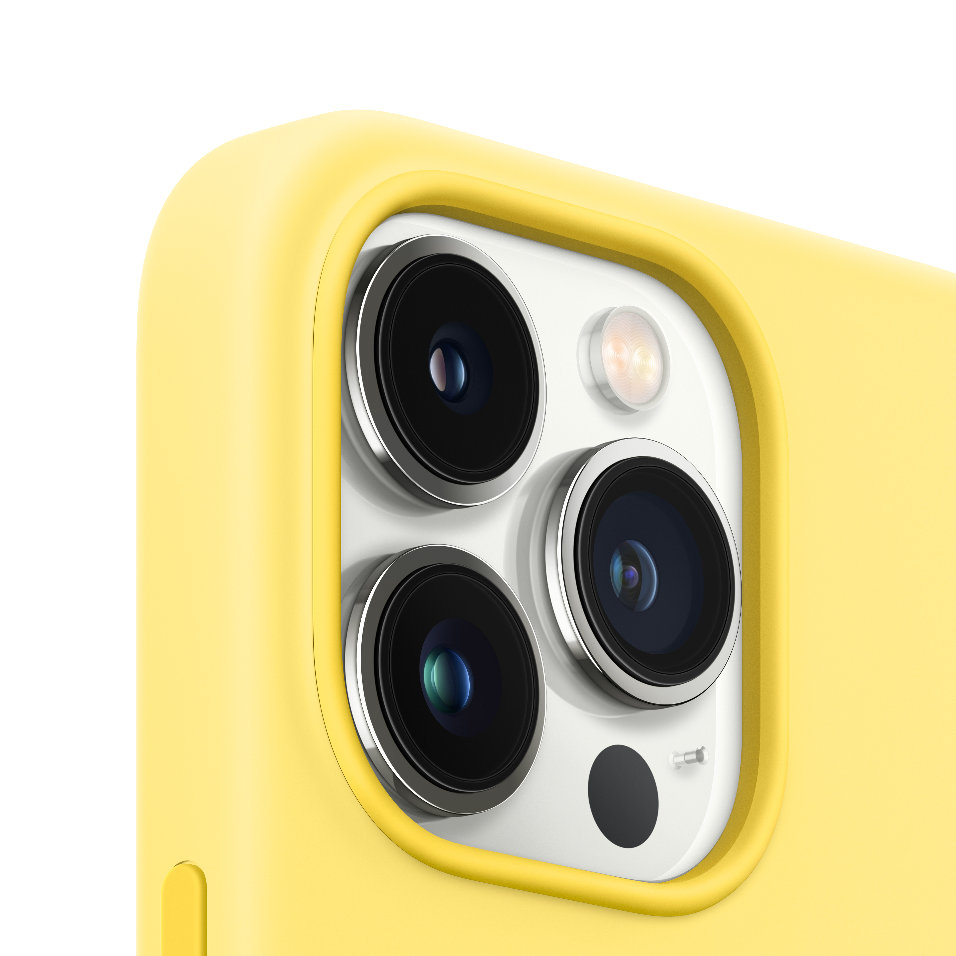 iPhone 13 Pro Silikoncase mit MagSafe – Zitronenschale