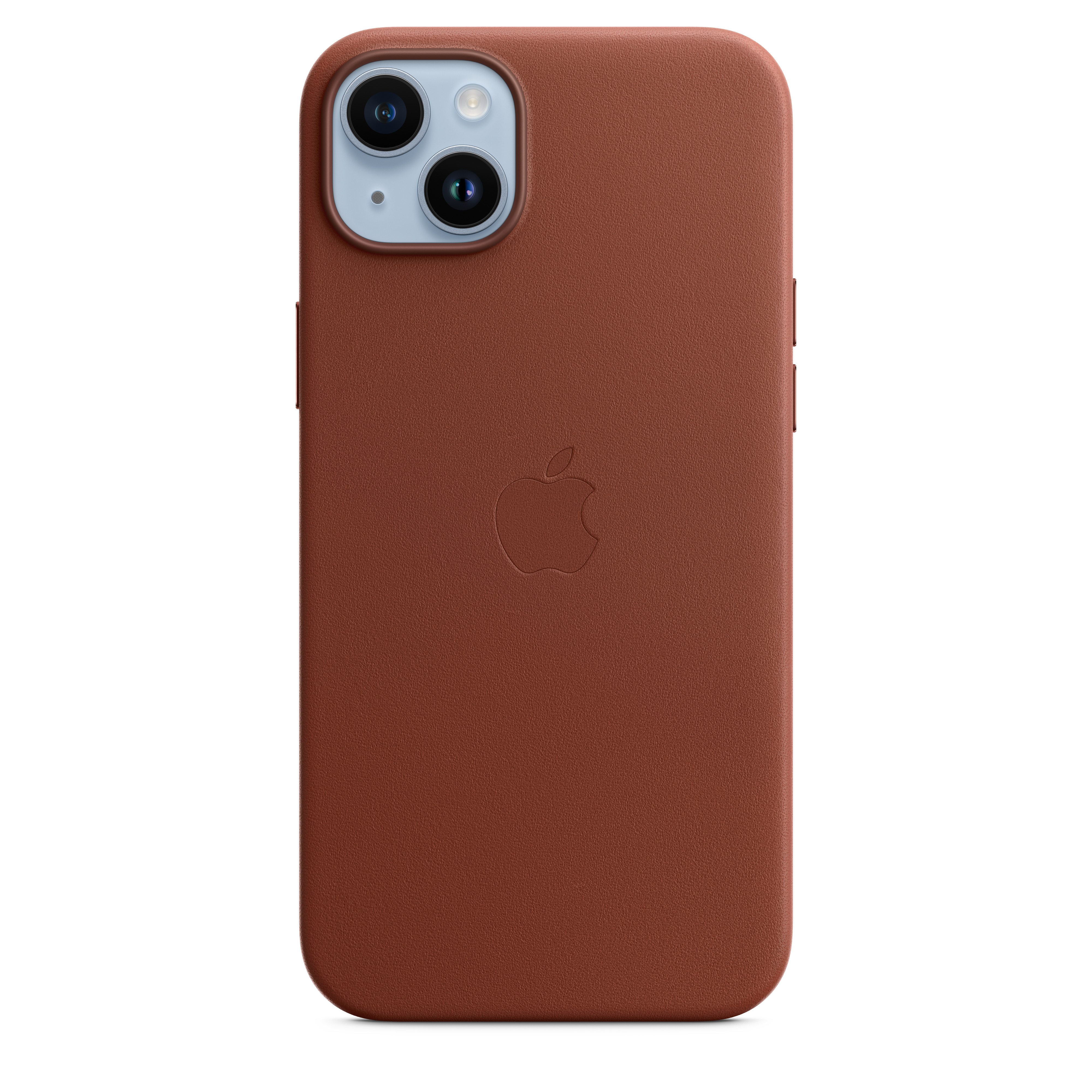 Apple Leder Case iPhone 14 Plus mit MagSafe (umbra)