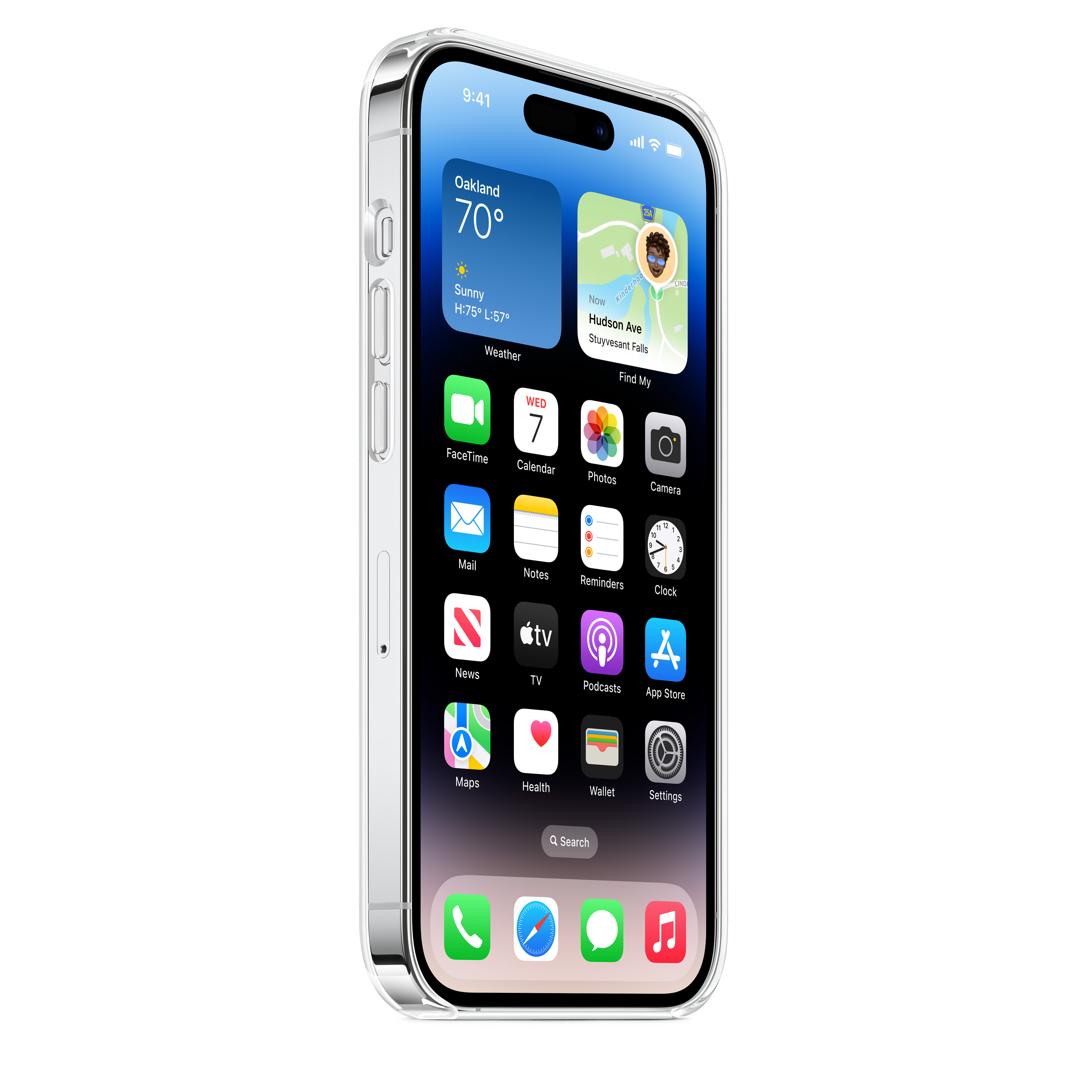 Apple Clear Case iPhone 14 Pro mit MagSafe