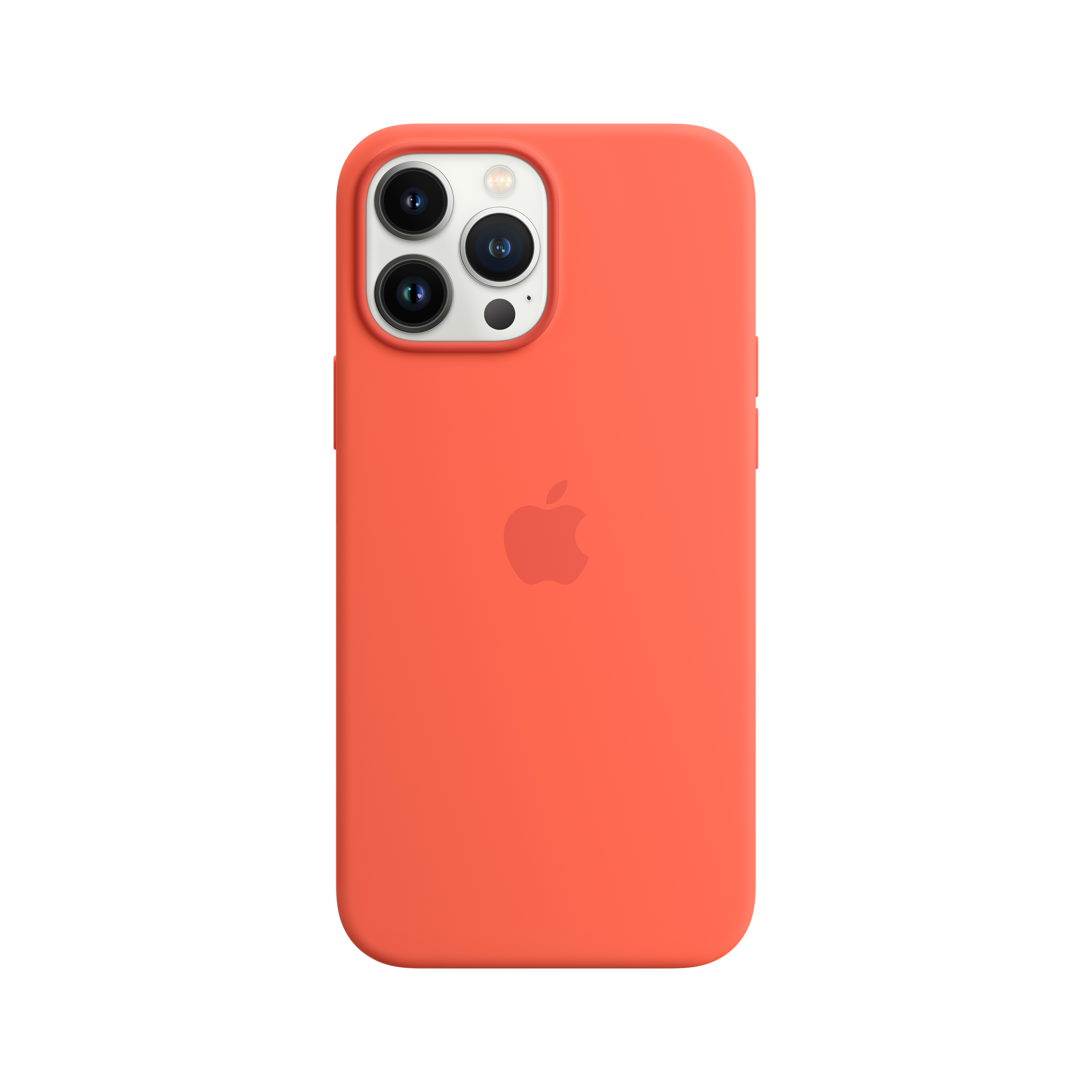 iPhone 13 Pro Max Silikoncase mit MagSafe – Nektarine