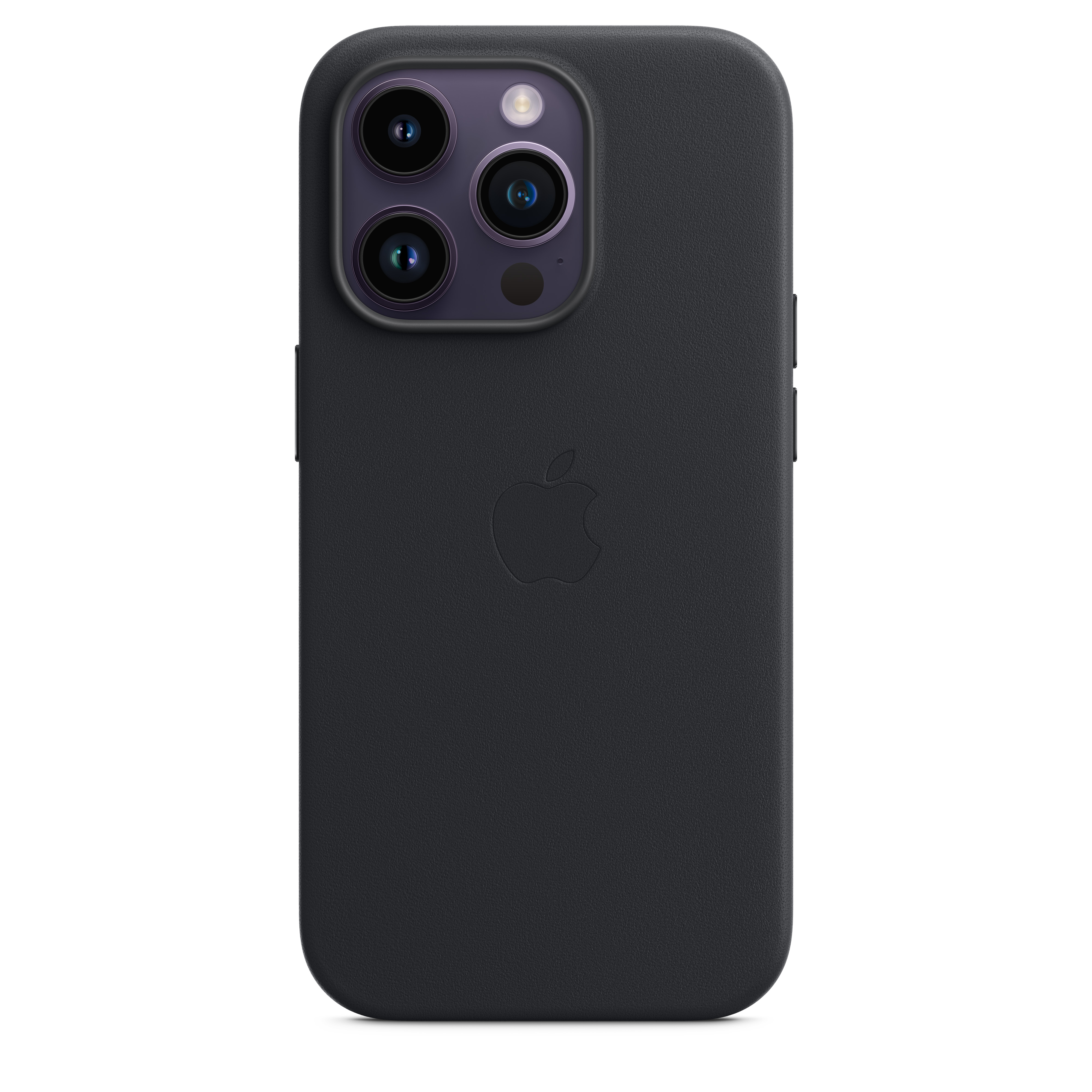 Apple Leder Case iPhone 14 Pro mit MagSafe (mitternacht)