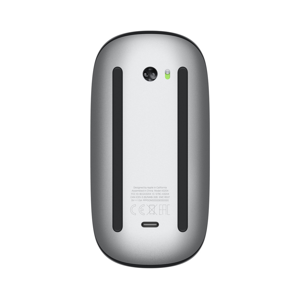 Apple Magic Mouse – Schwarz - Multi-Touch Oberfläche (2024)