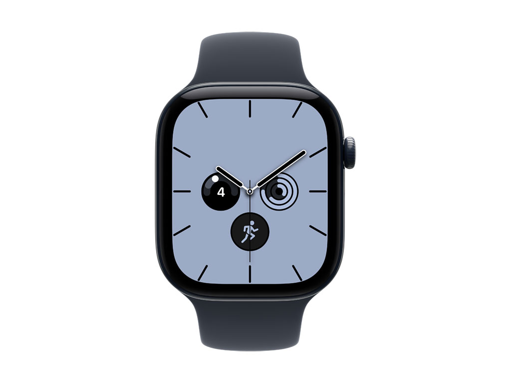 Apple Watch Series 12 GPS + Cellular 46mm Keramikgehäuse Nachtblau, Sportarmband Navyblau - M/L