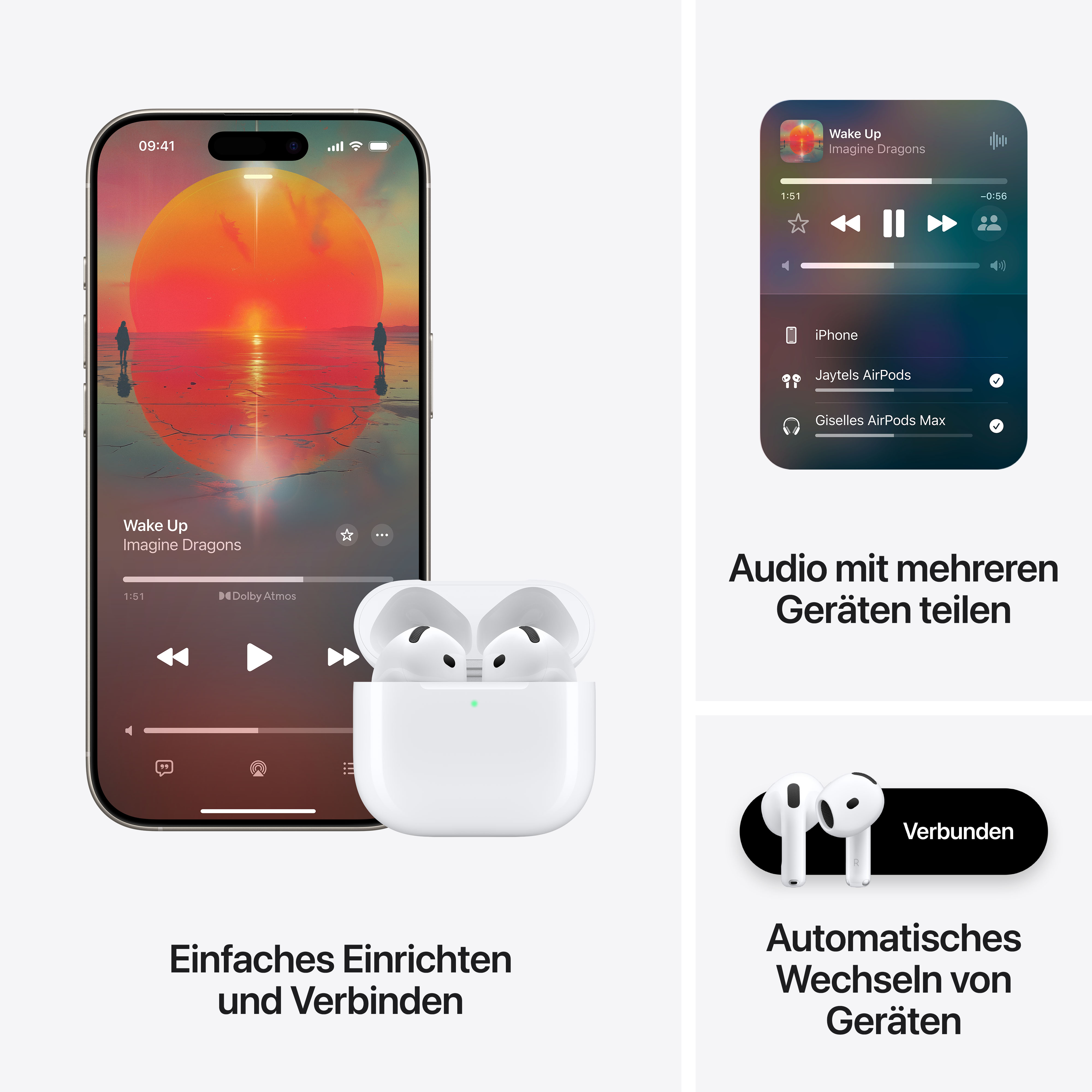Apple AirPods 4 mit "Active Noise Cancellation"