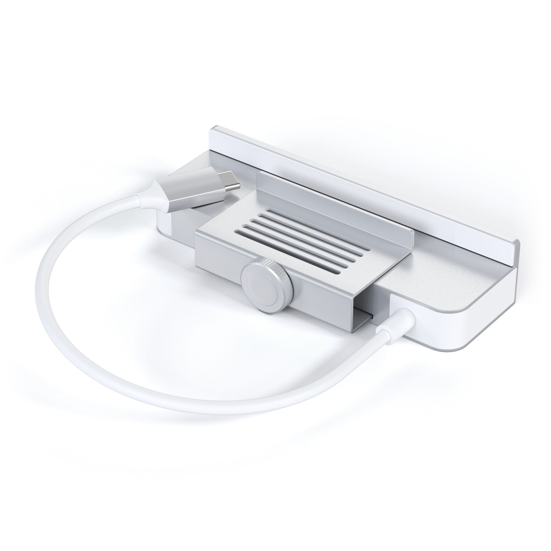 Satechi USB-C Clamp Hub for 24" iMac silver