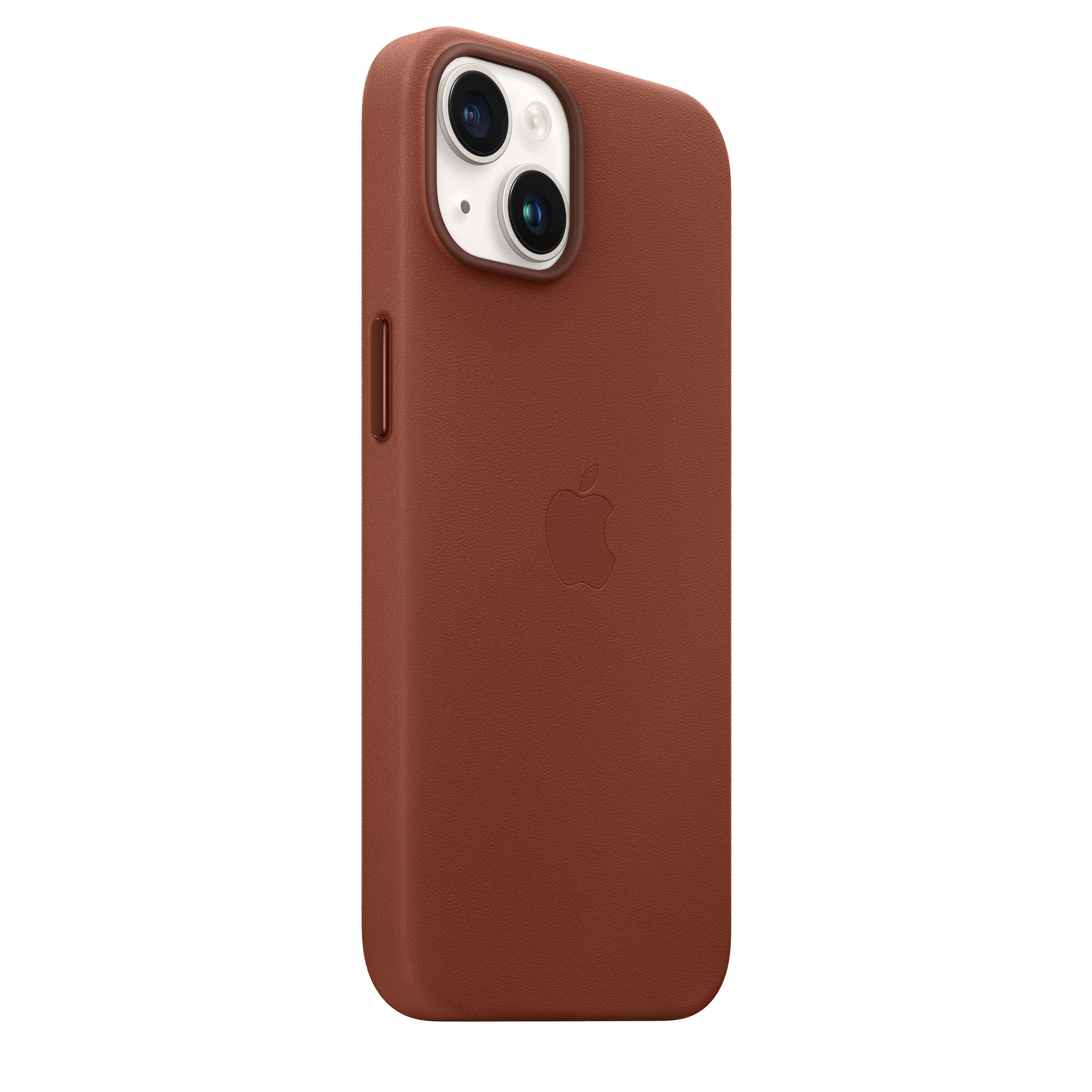 Apple Leder Case iPhone 14 mit MagSafe (umbra)