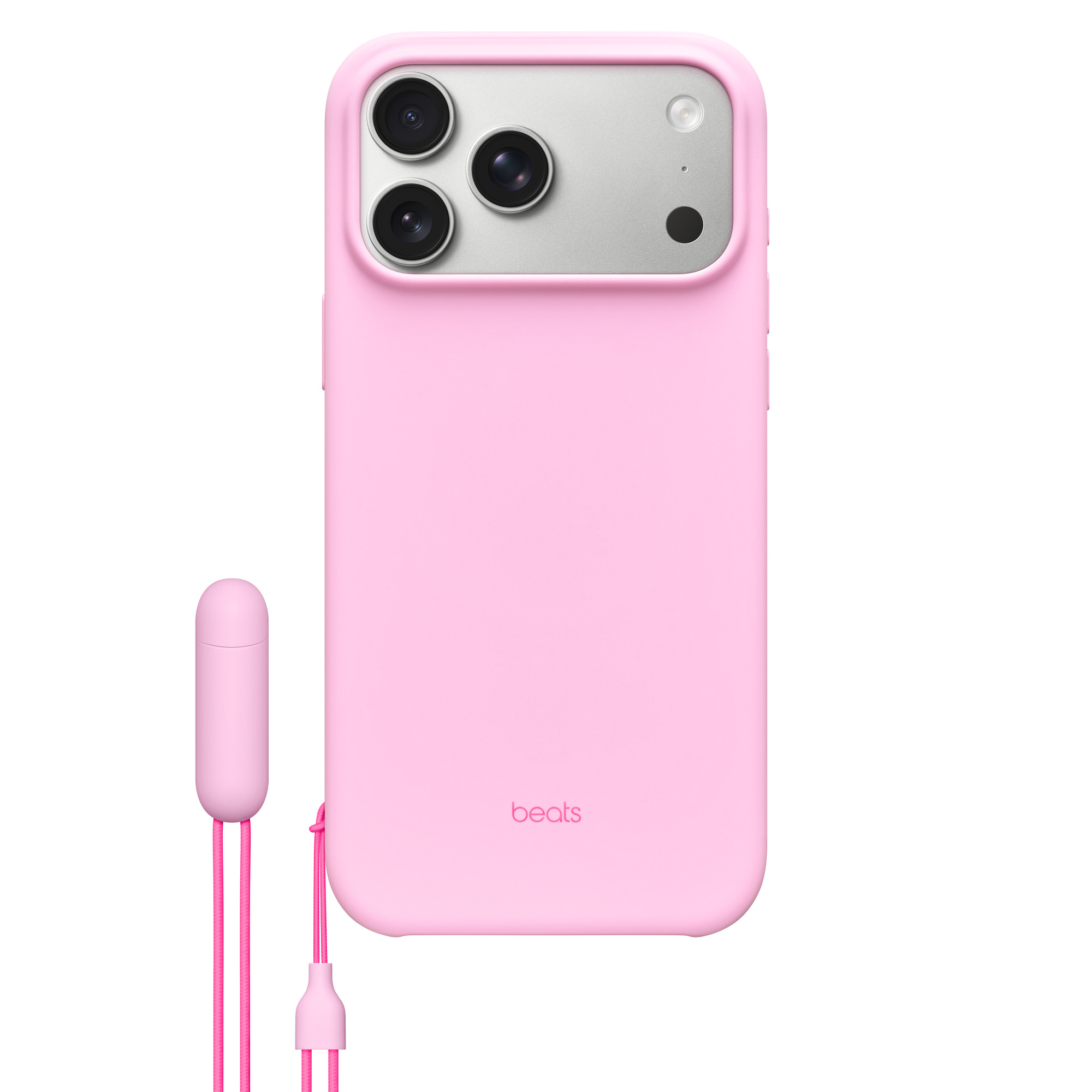 Beats iPhone 17 Pro Max Kickstand Case mit MagSafe und Kamerasteuerung - Pebble Pink / Kieselrosa