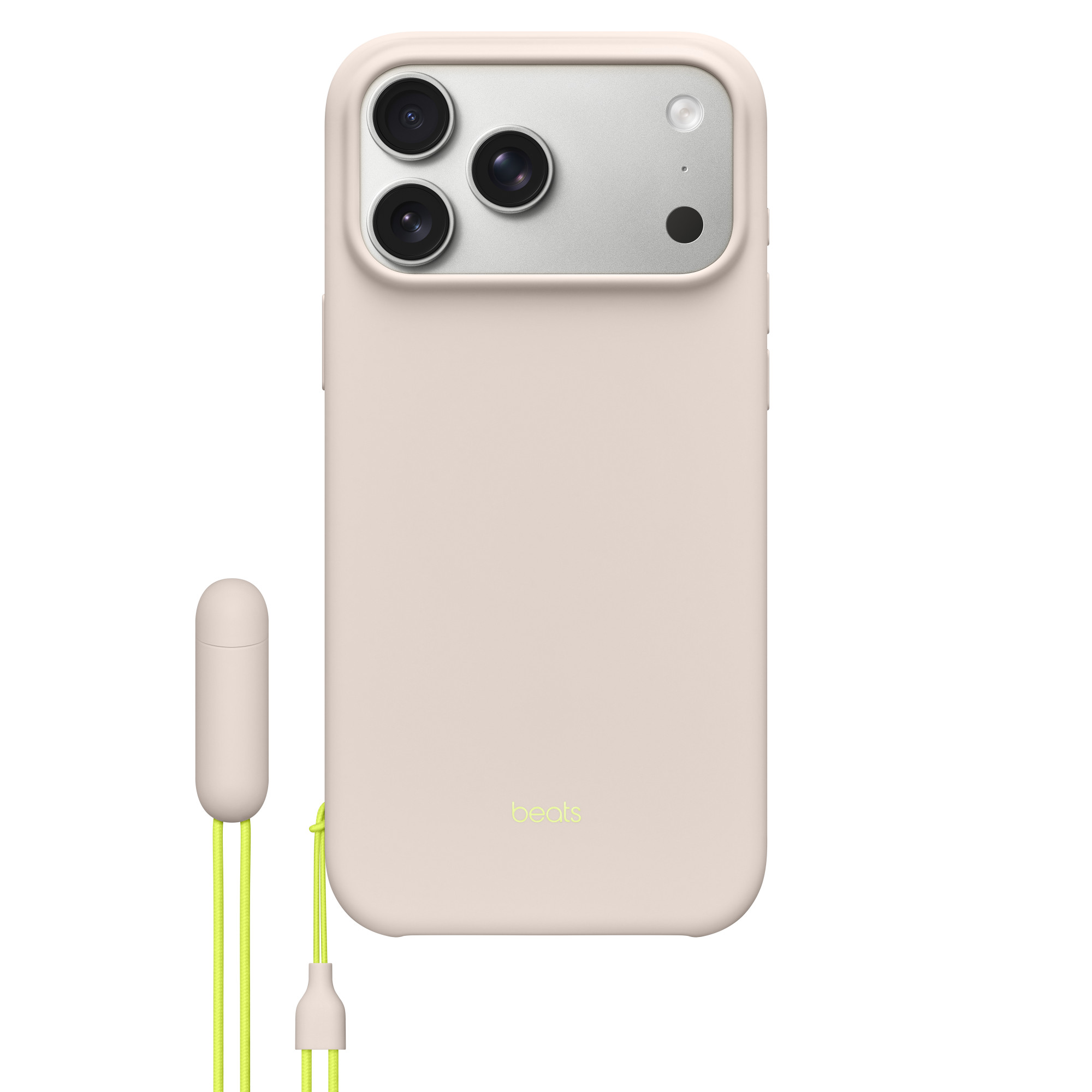 Beats iPhone 17 Pro Max Kickstand Case mit MagSafe und Kamerasteuerung - Lime Stone / Kalkstein