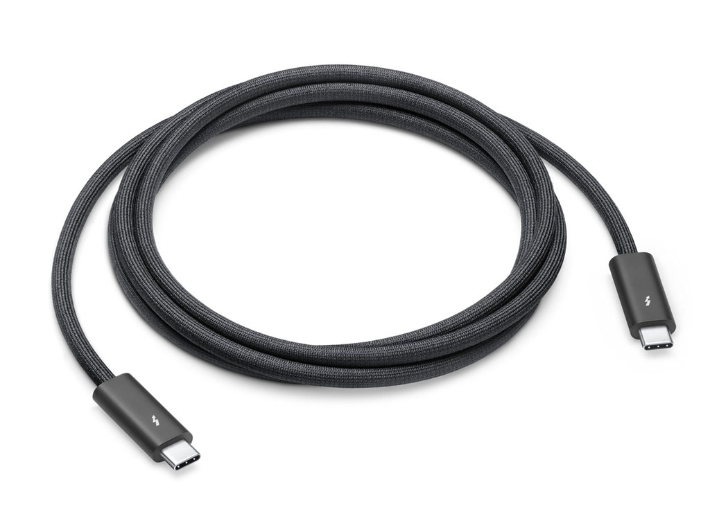 Apple Thunderbolt 4 Pro (USB-C) Kabel 1,8m (schwarz)