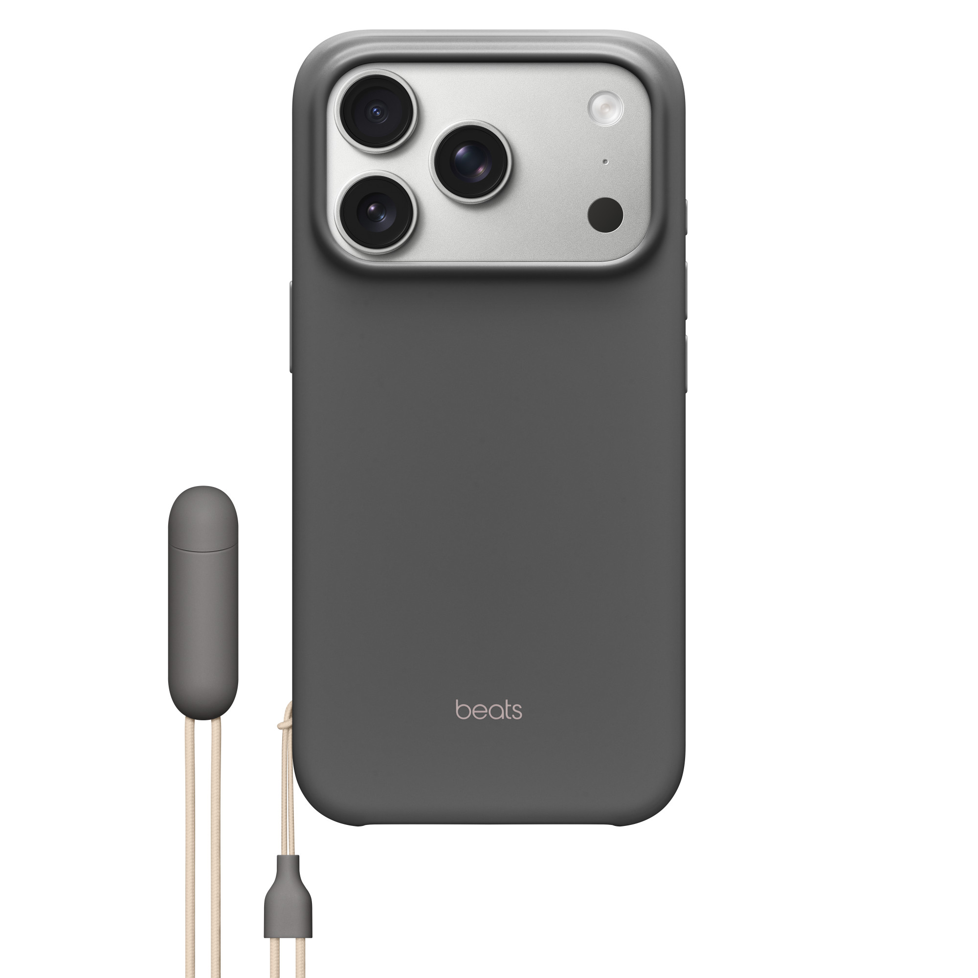 Beats iPhone 17 Pro Kickstand Case mit MagSafe und Kamerasteuerung - Granite Gray / Granitgrau