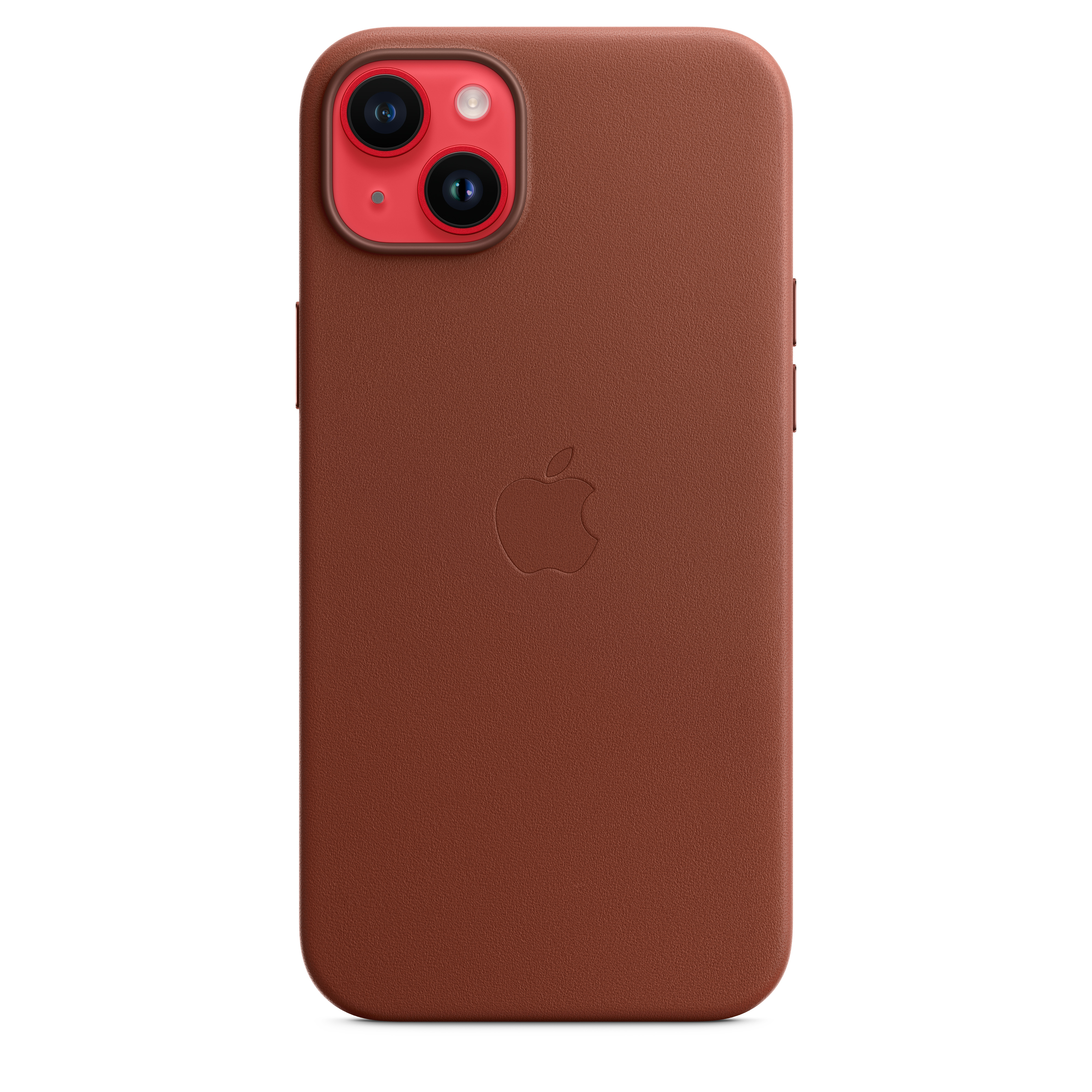 Apple Leder Case iPhone 14 Plus mit MagSafe (umbra)