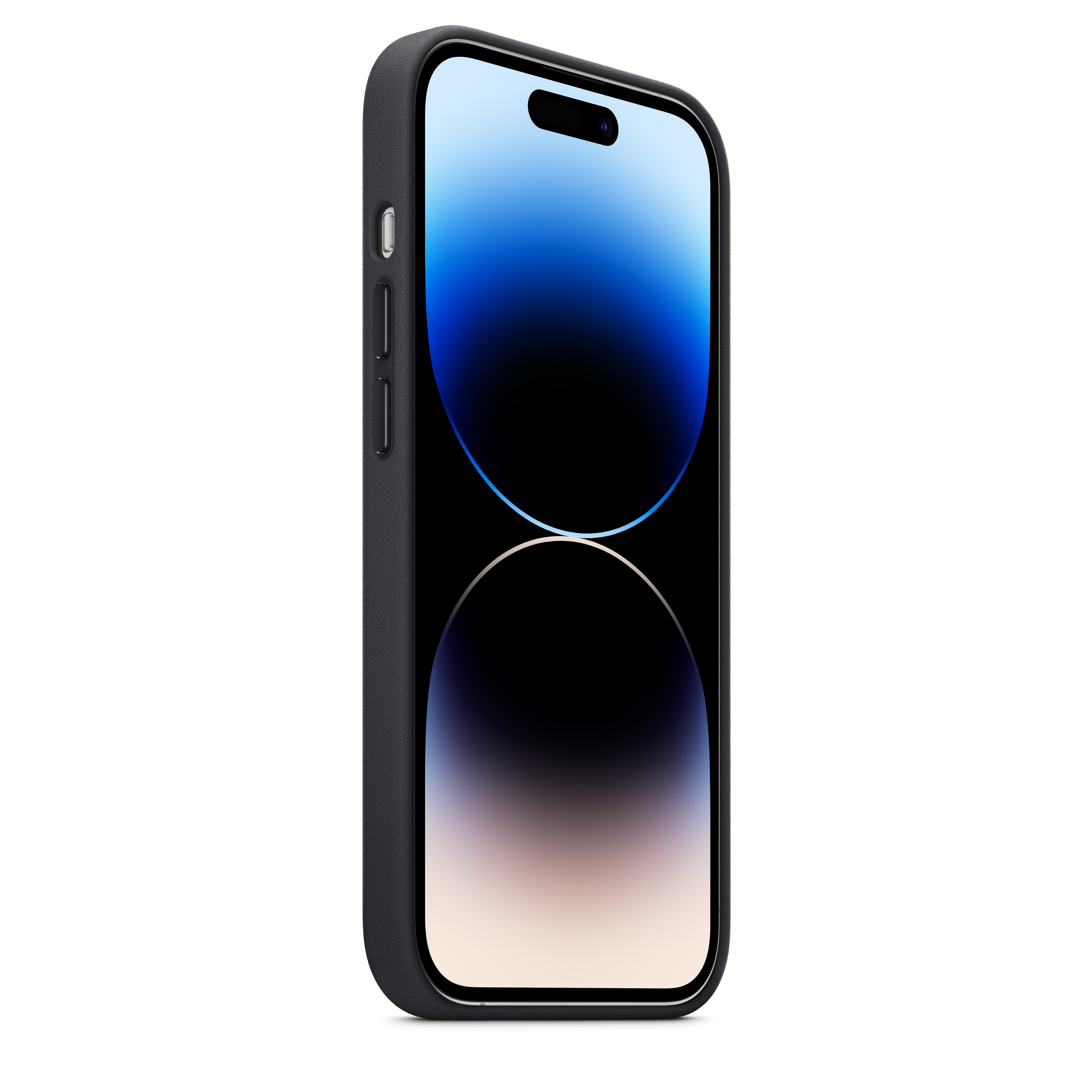 Apple Leder Case iPhone 14 Pro mit MagSafe (mitternacht)