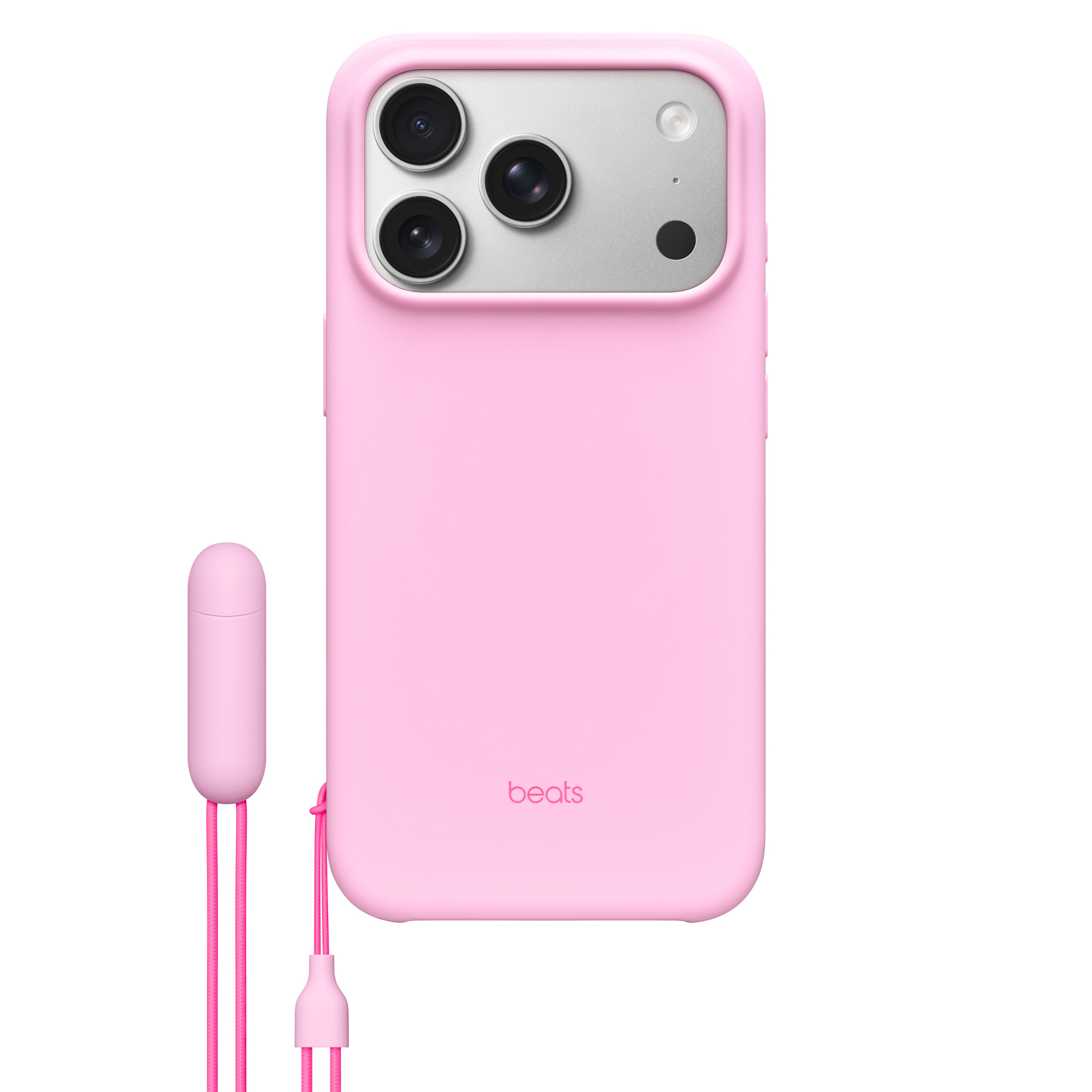 Beats iPhone 17 Pro Kickstand Case mit MagSafe und Kamerasteuerung - Pebble Pink / Kieselrosa