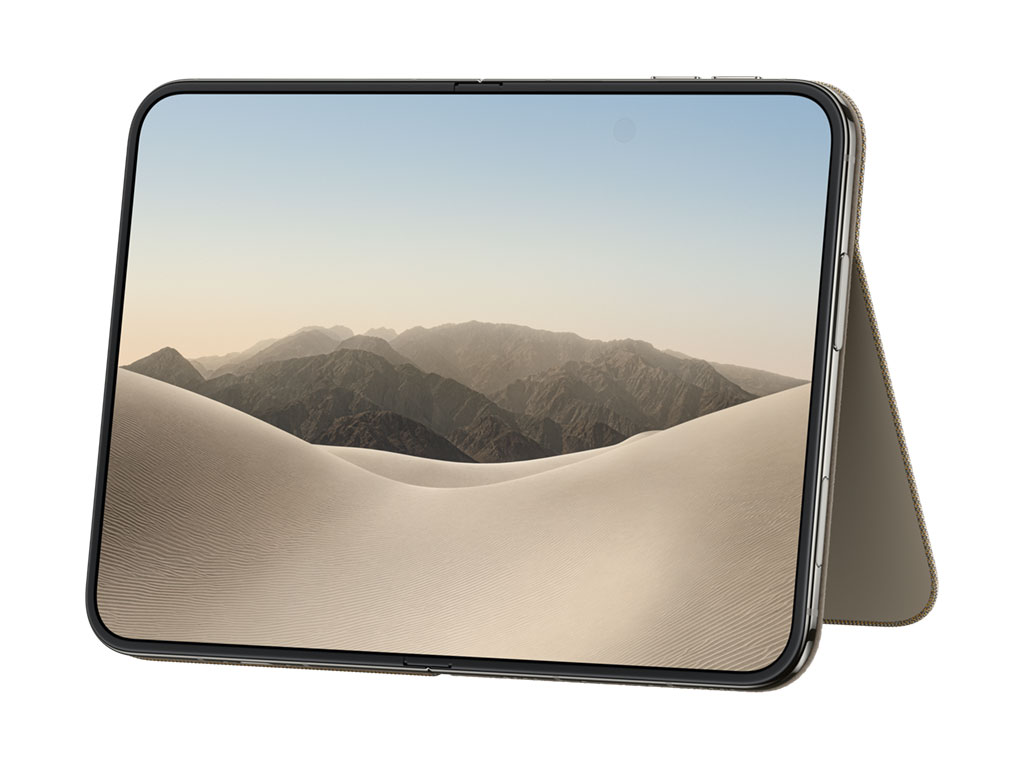 iPhone Duo Folio mit Standfuß - Taupe