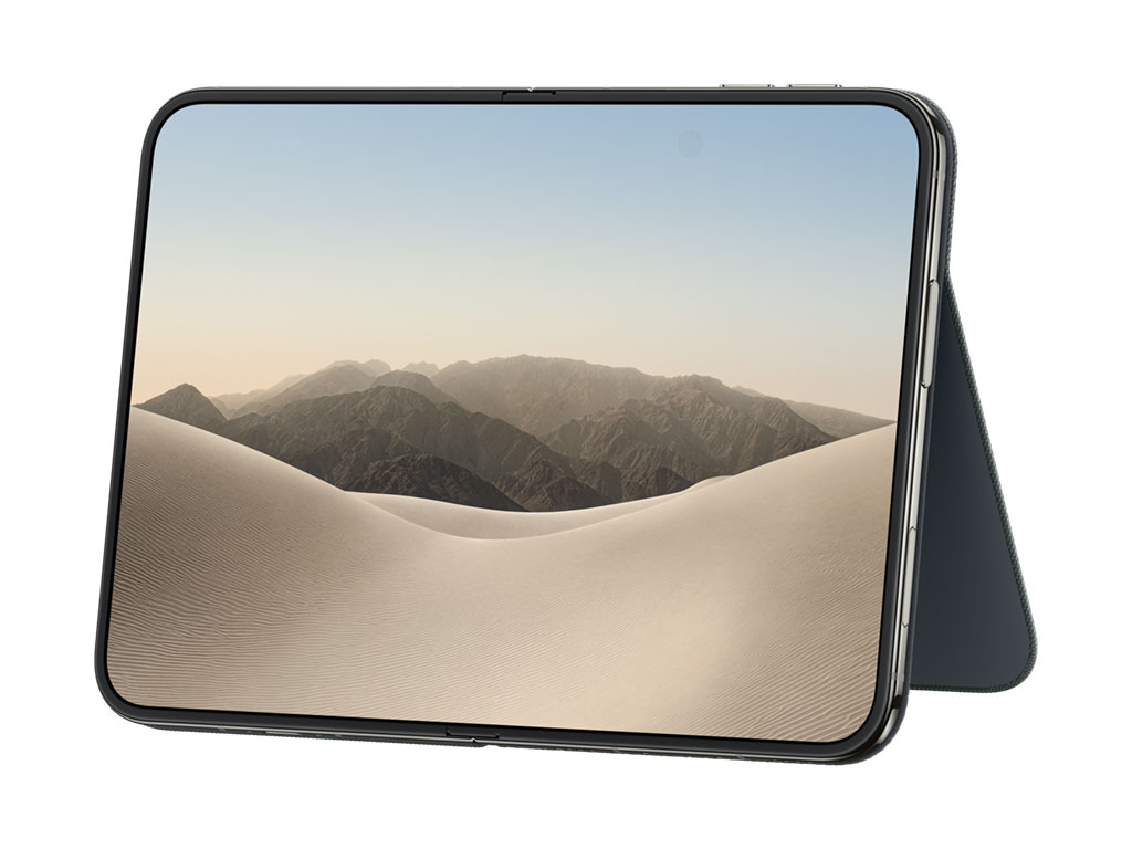 iPhone Duo Folio mit Standfuß - Navyblau