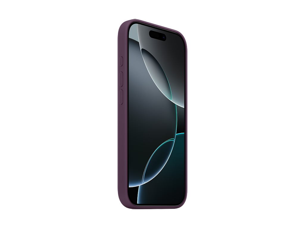 Apple iPhone 16 Pro Silicone Case with MagSafe - Plum