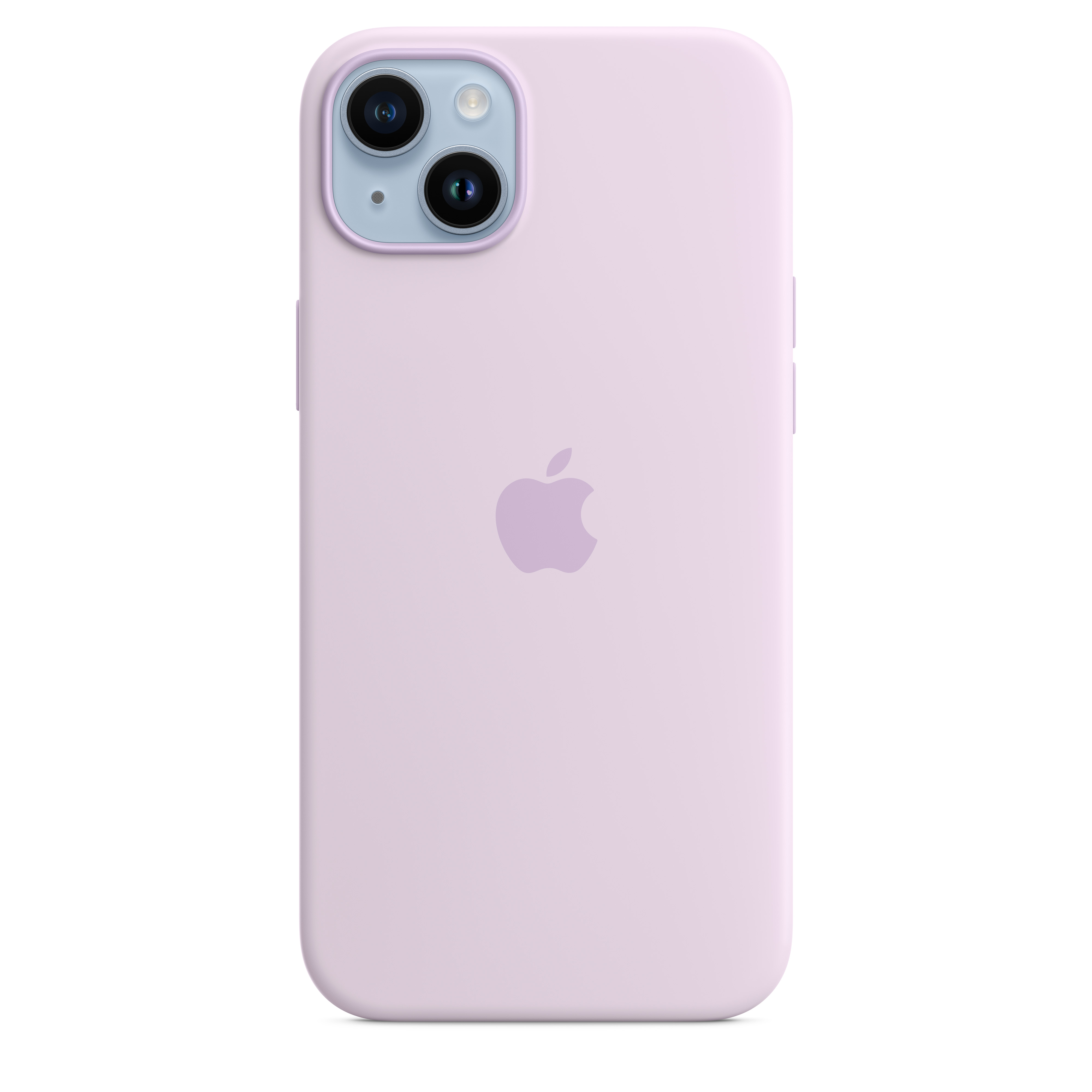 Apple Silikon Case iPhone 14 Plus mit MagSafe (flieder)