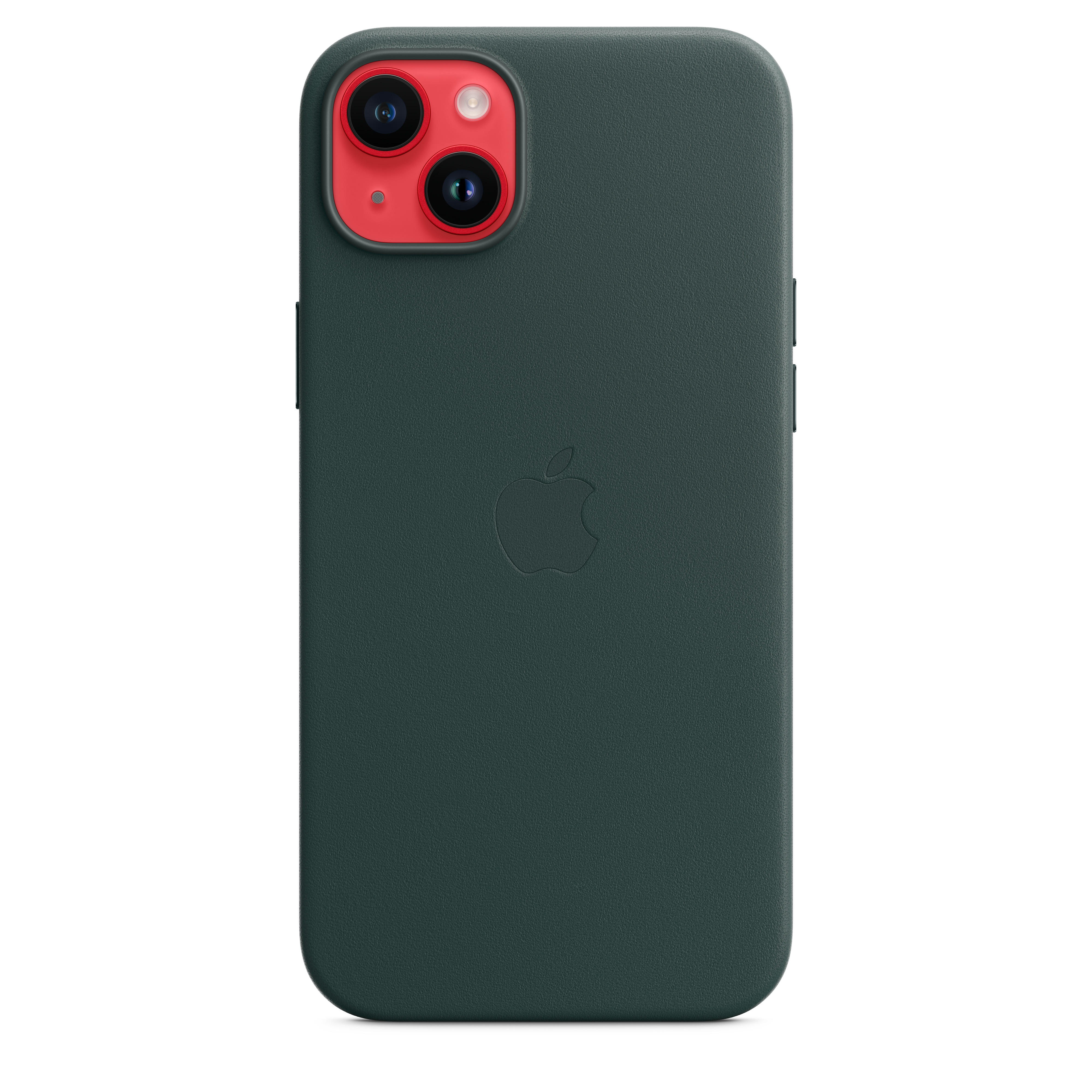 Apple Leder Case iPhone 14 Plus mit MagSafe (waldgrün)