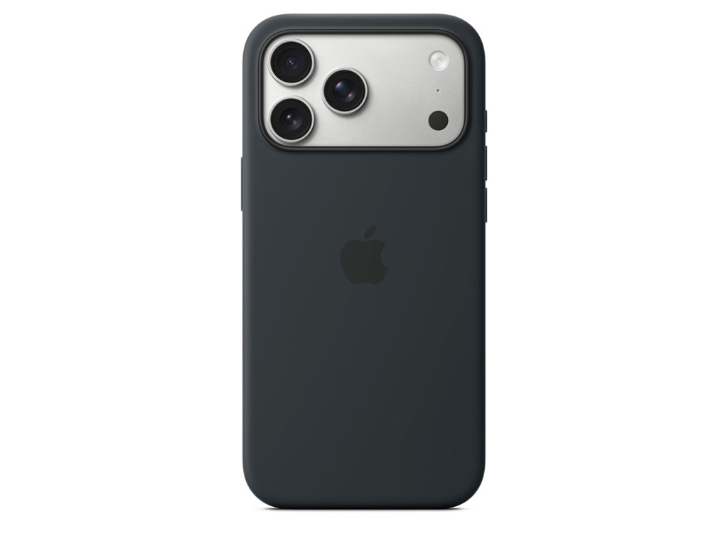 Apple iPhone 17 Pro Max Silikon Case mit MagSafe - Black / Schwarz