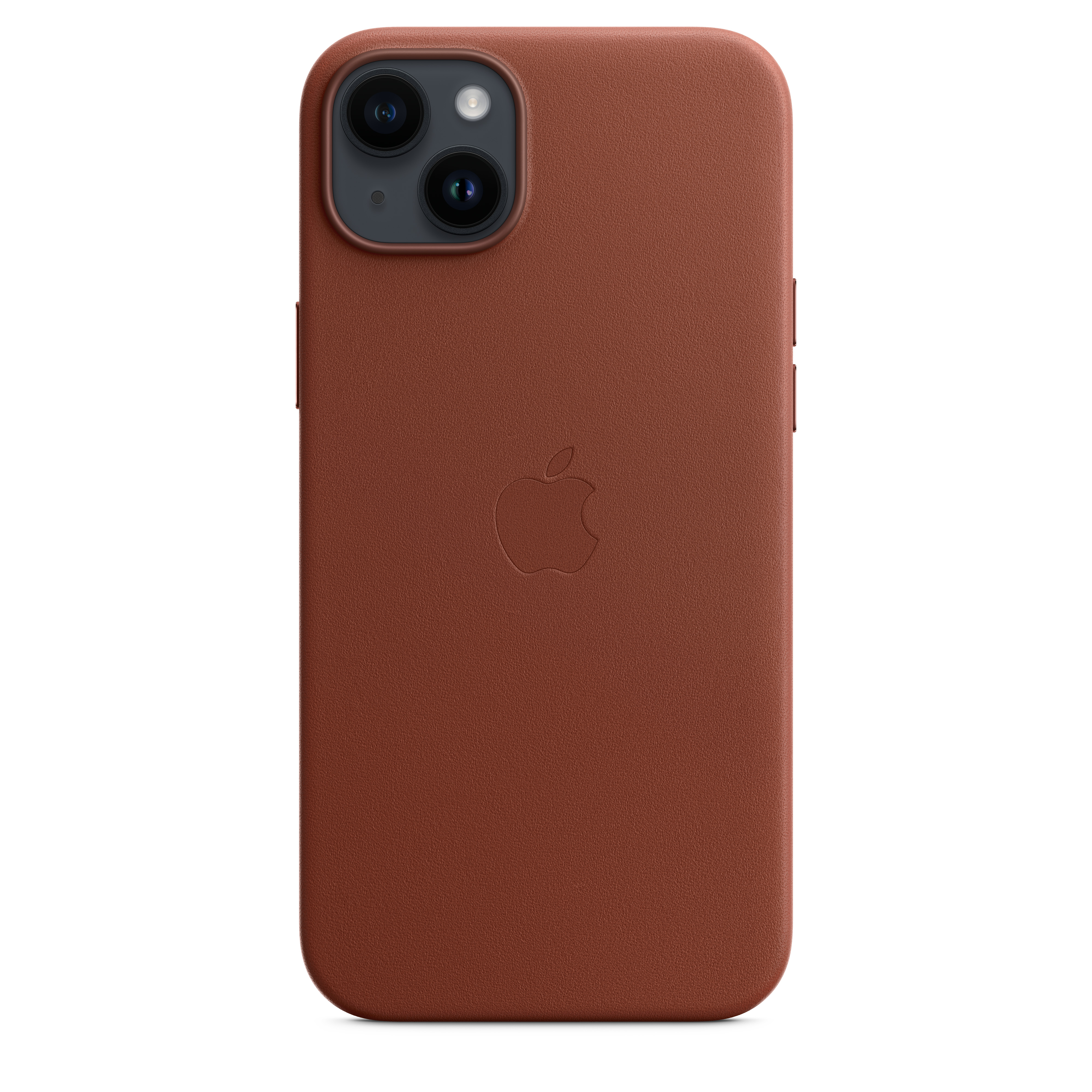 Apple Leder Case iPhone 14 Plus mit MagSafe (umbra)