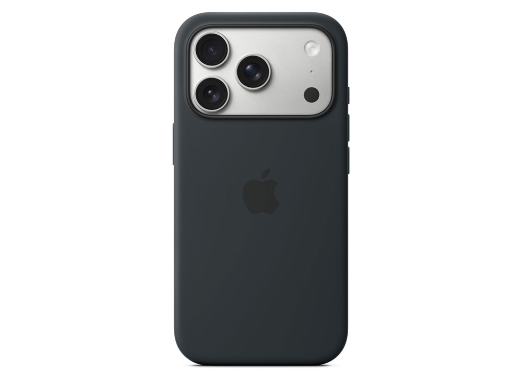 Apple iPhone 17 Pro Silikon Case mit MagSafe - Black / Schwarz