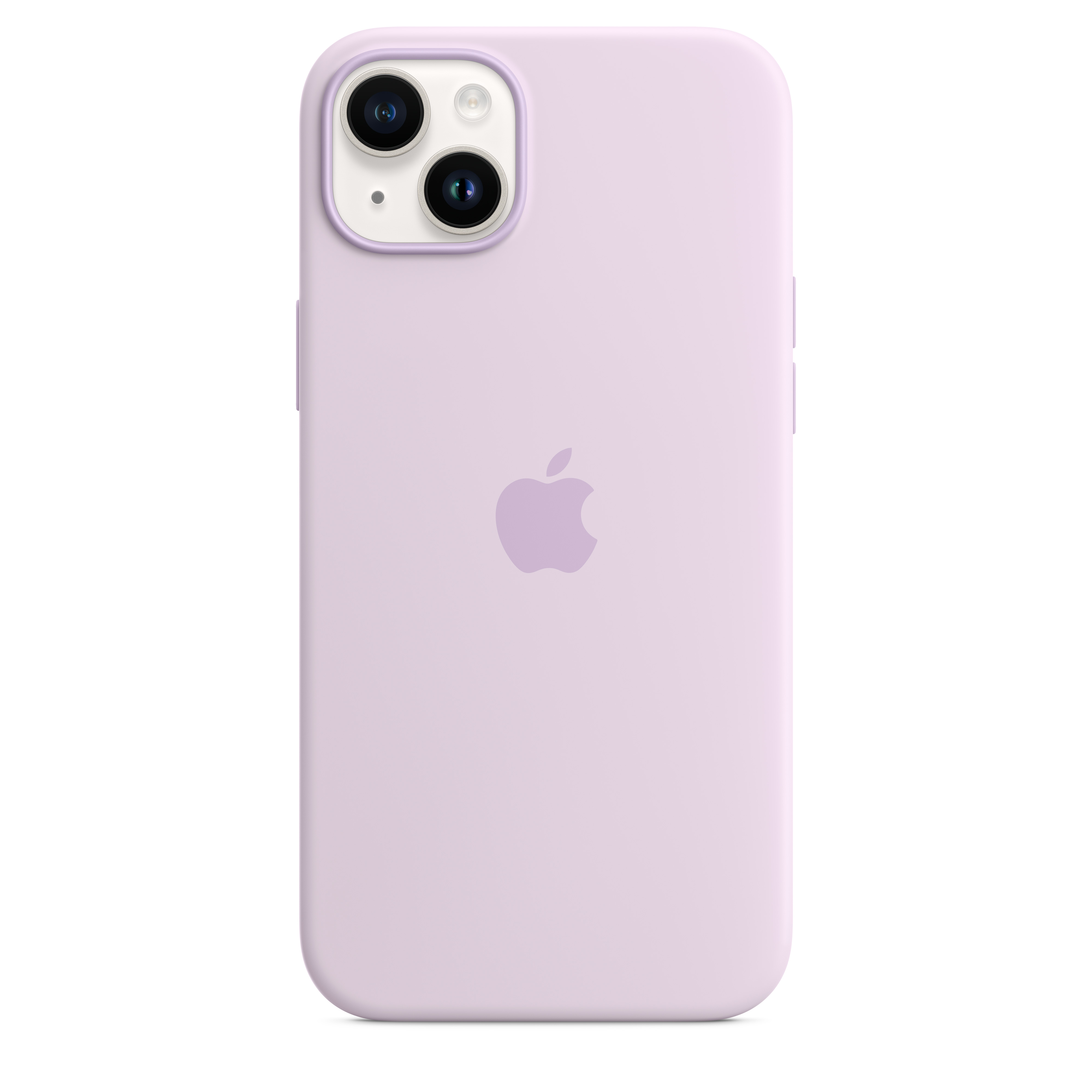 Apple Silikon Case iPhone 14 Plus mit MagSafe (flieder)