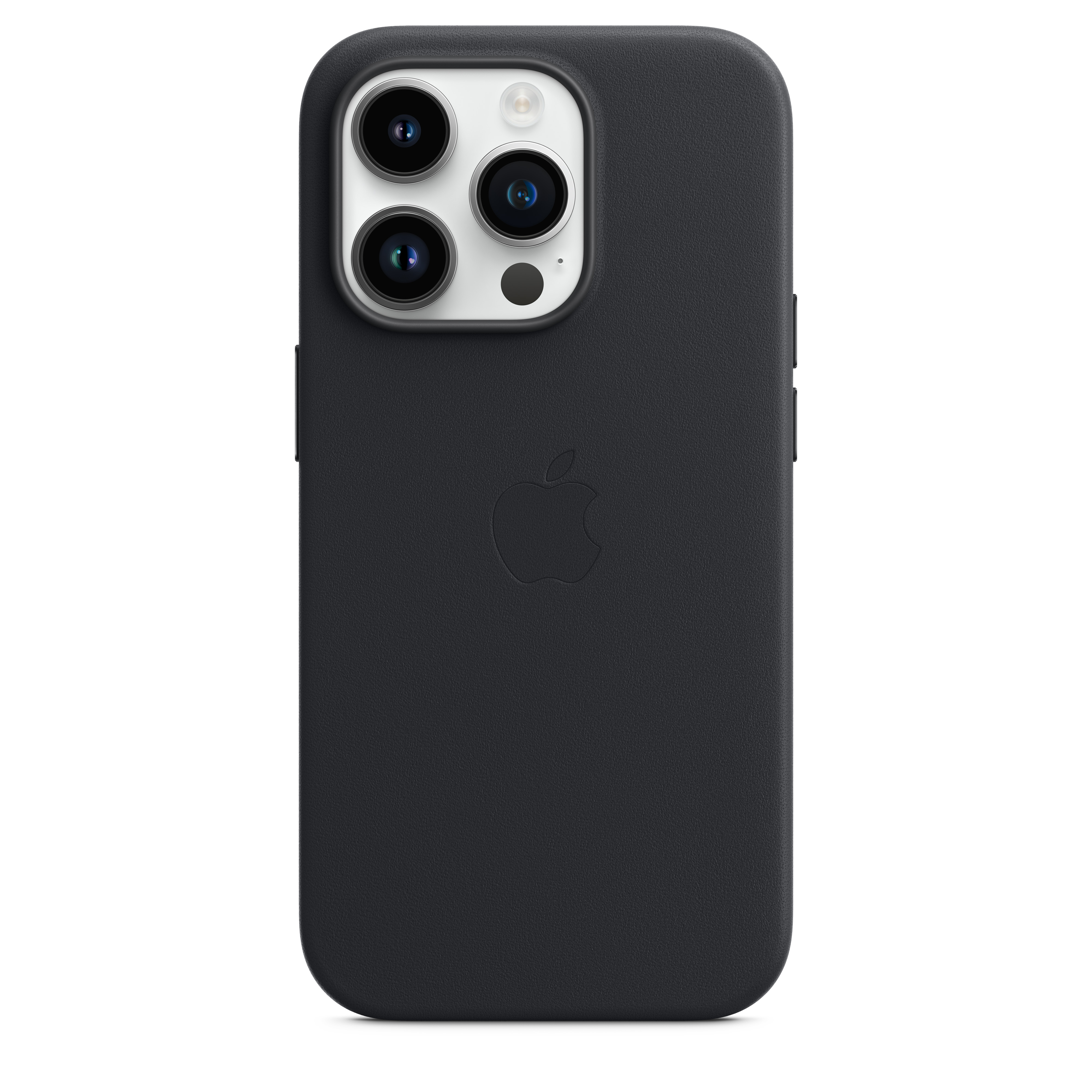 Apple Leder Case iPhone 14 Pro mit MagSafe (mitternacht)