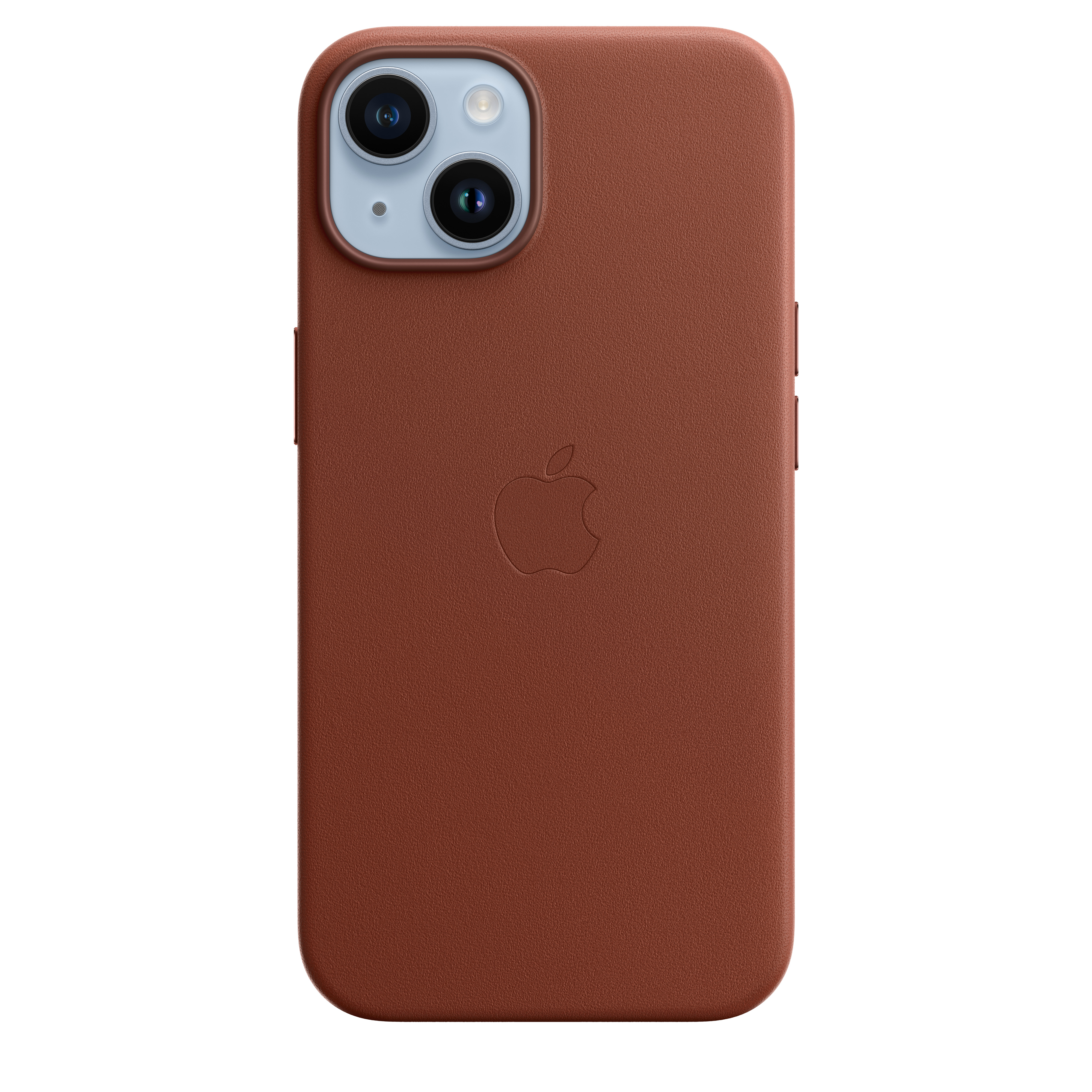 Apple Leder Case iPhone 14 mit MagSafe (umbra)