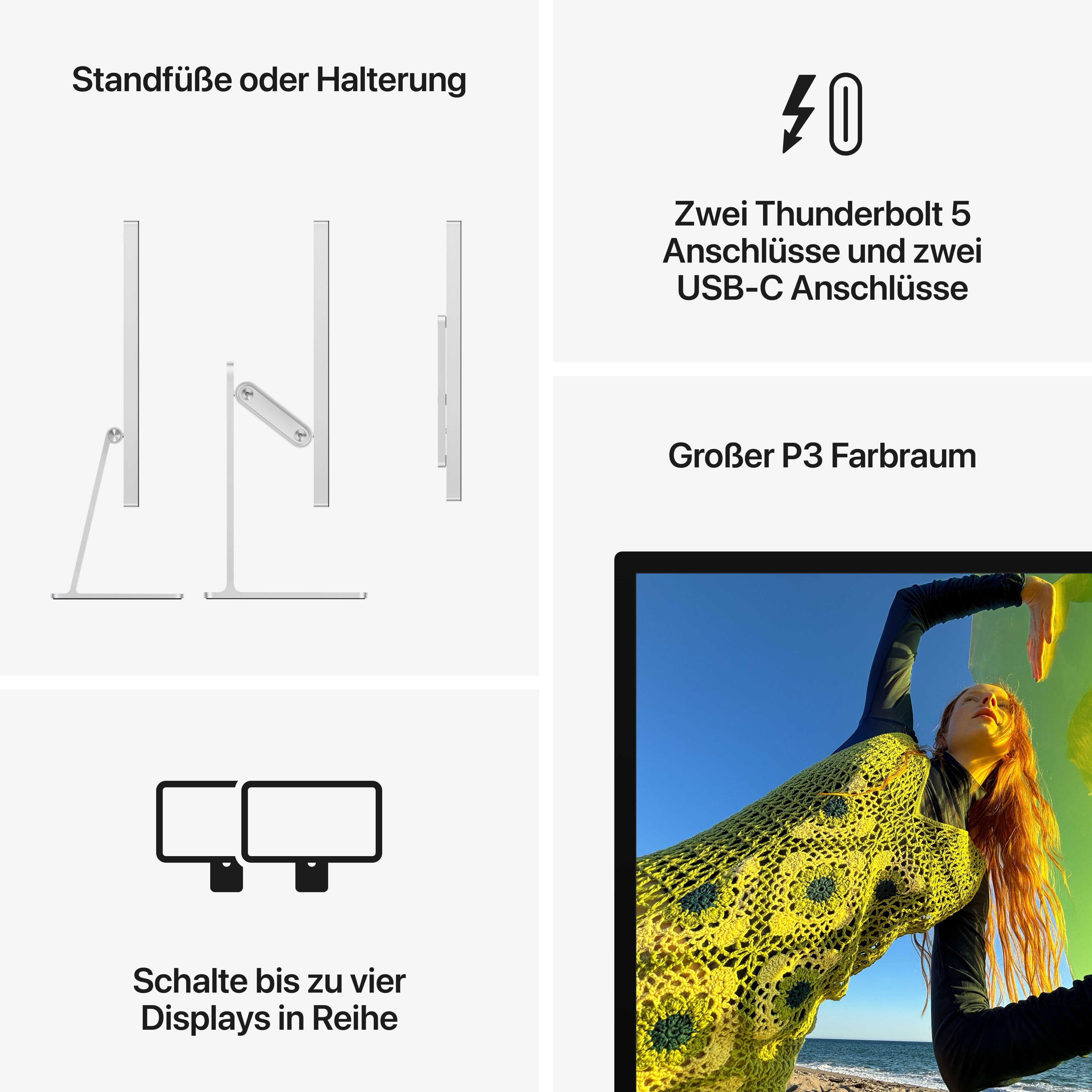 Studio Display - Standardglas - Neigungsverstellbarer Standfuß