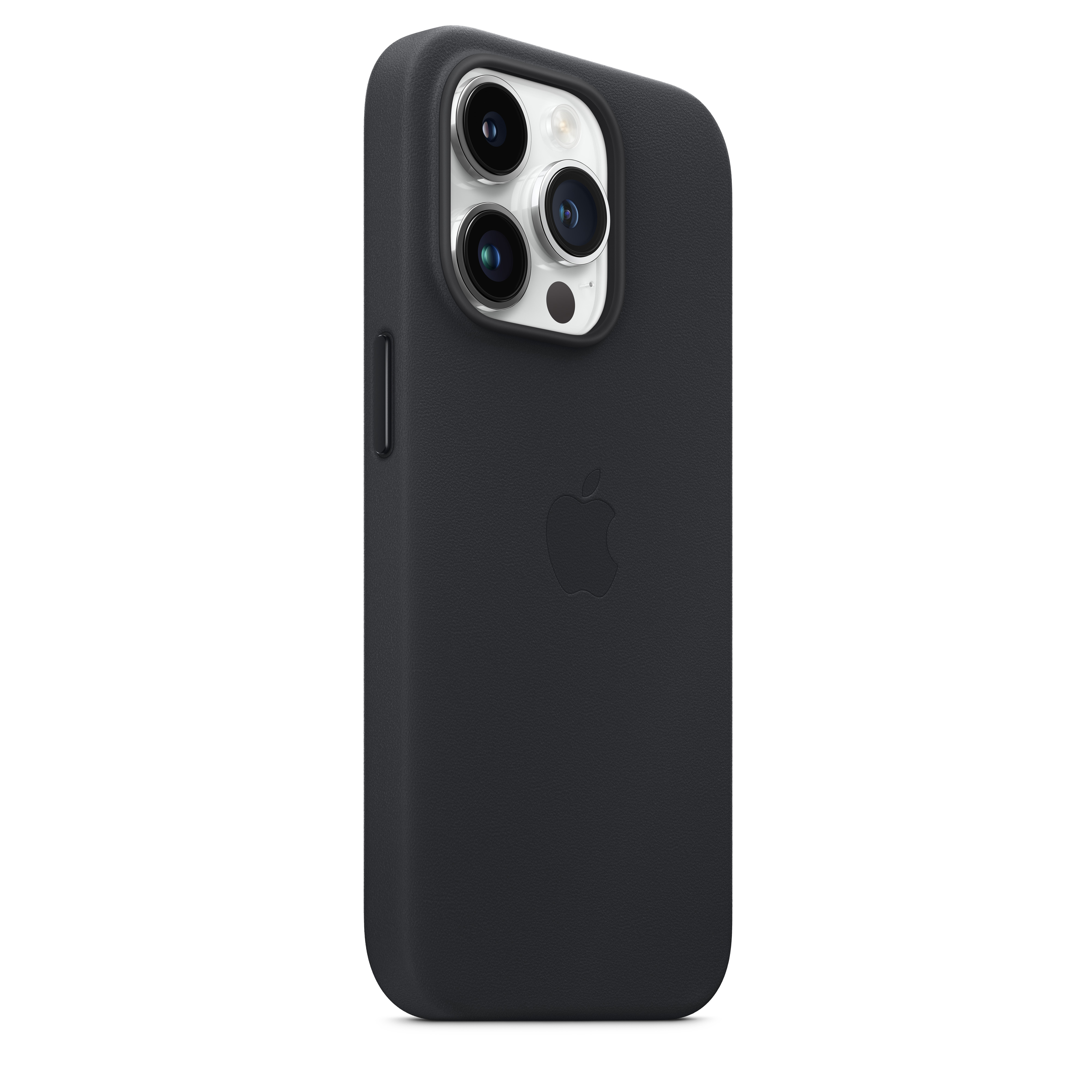 Apple Leder Case iPhone 14 Pro mit MagSafe (mitternacht)