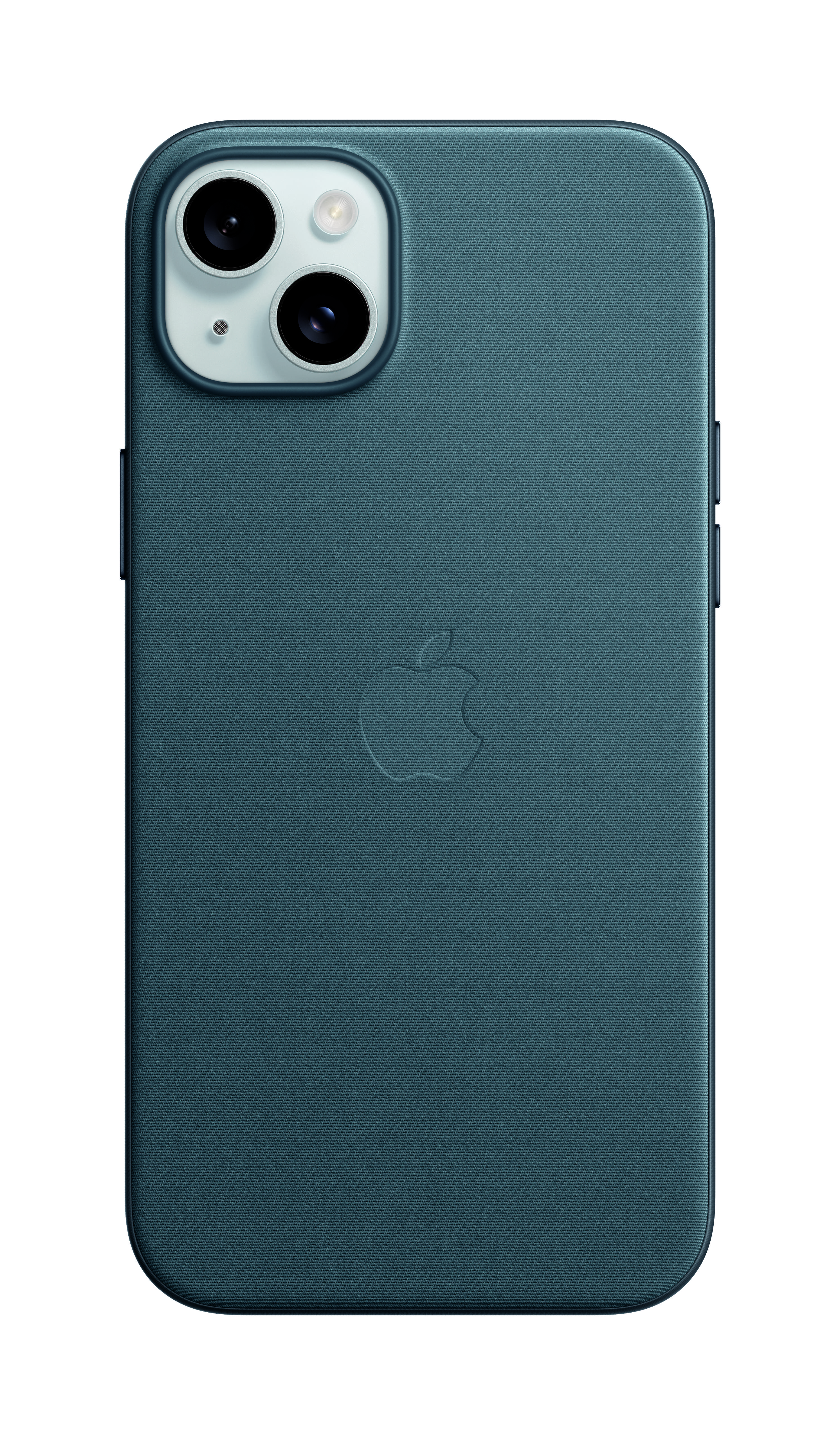 iPhone 15 Plus Feingewebe Case mit MagSafe - Pacific Blue