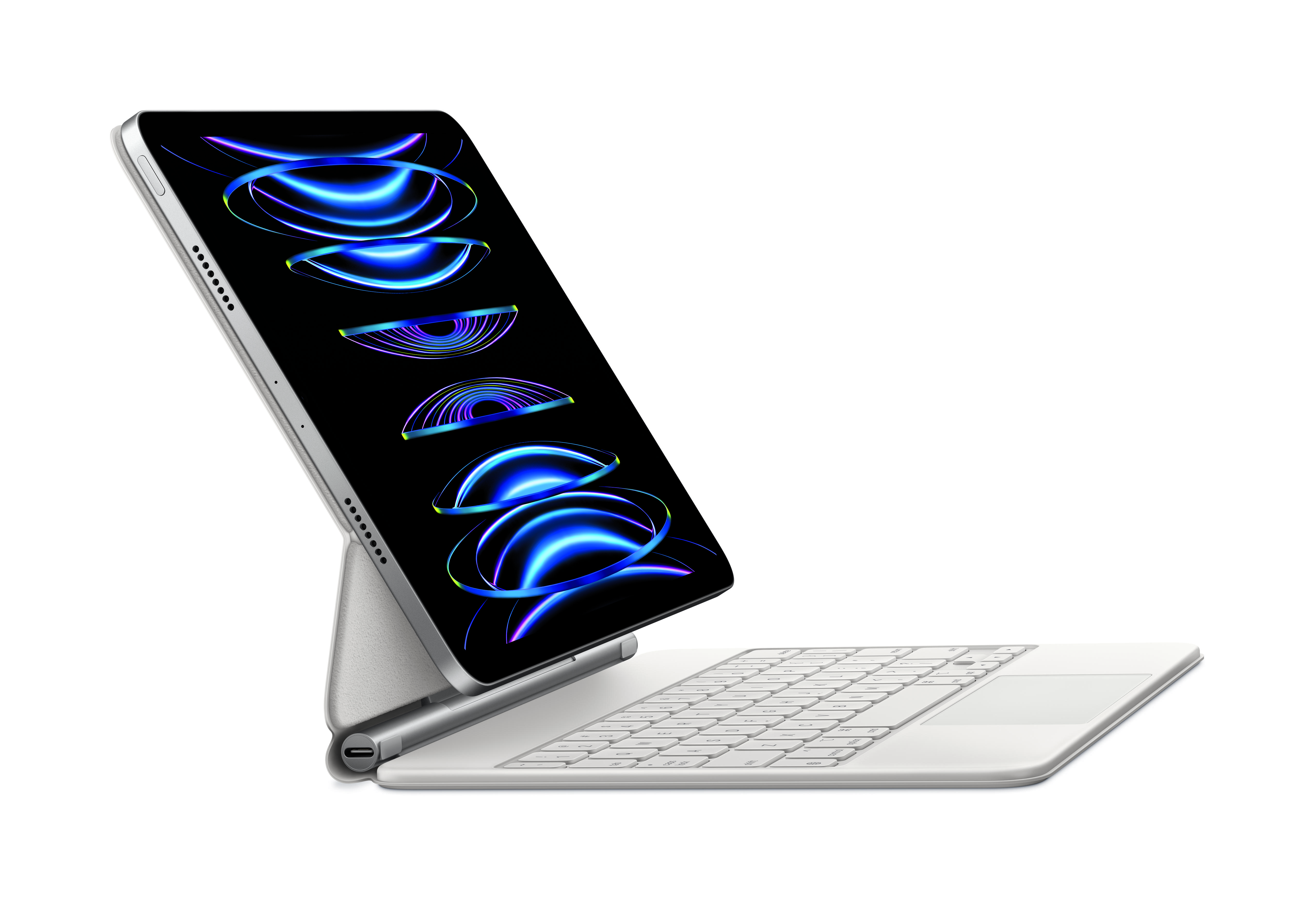 Apple Magic Keyboard iPad Pro 11" / Air 10.9" (4./5. Gen.), 11" (M2 ) weiß (deutsch)