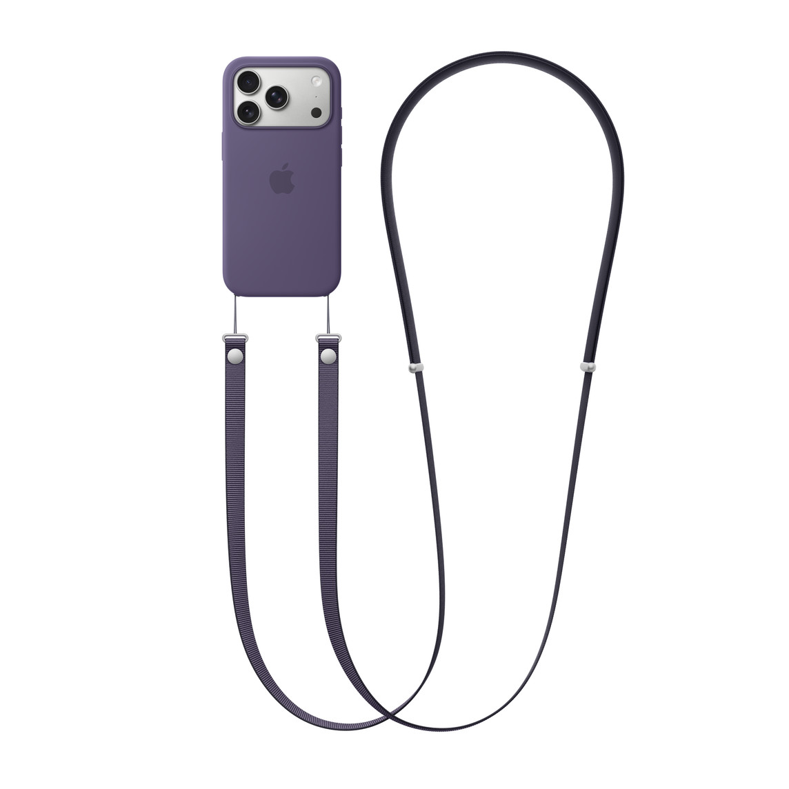 Apple Crossbody Band - Purple / Violett