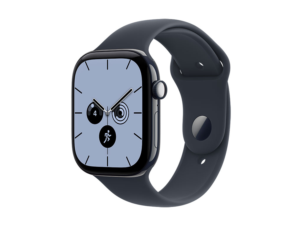 Apple Watch Series 12 GPS + Cellular 46mm Keramikgehäuse Nachtblau, Sportarmband Navyblau - M/L