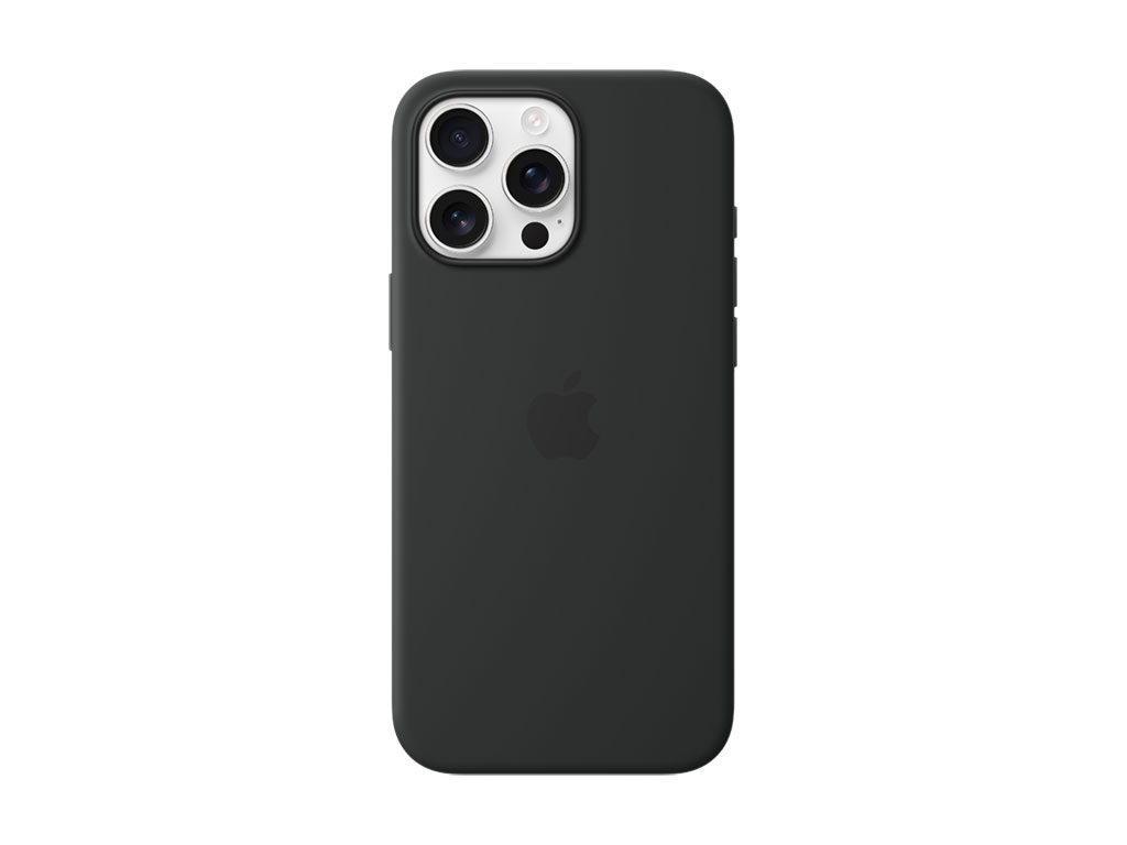 Apple iPhone 16 Pro Max Silicone Case with MagSafe - Black