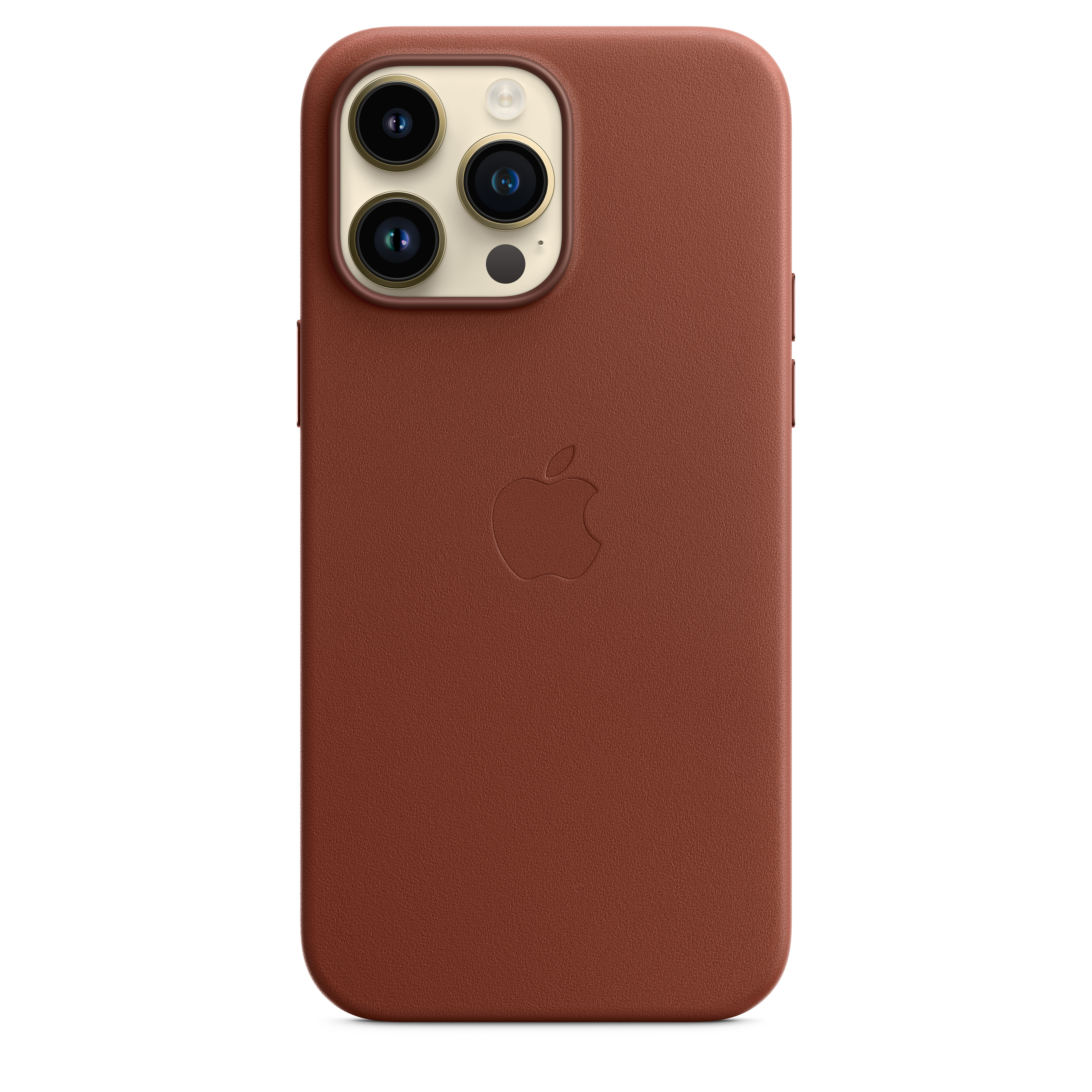 Apple Leder Case iPhone 14 Pro Max mit MagSafe (umbra)