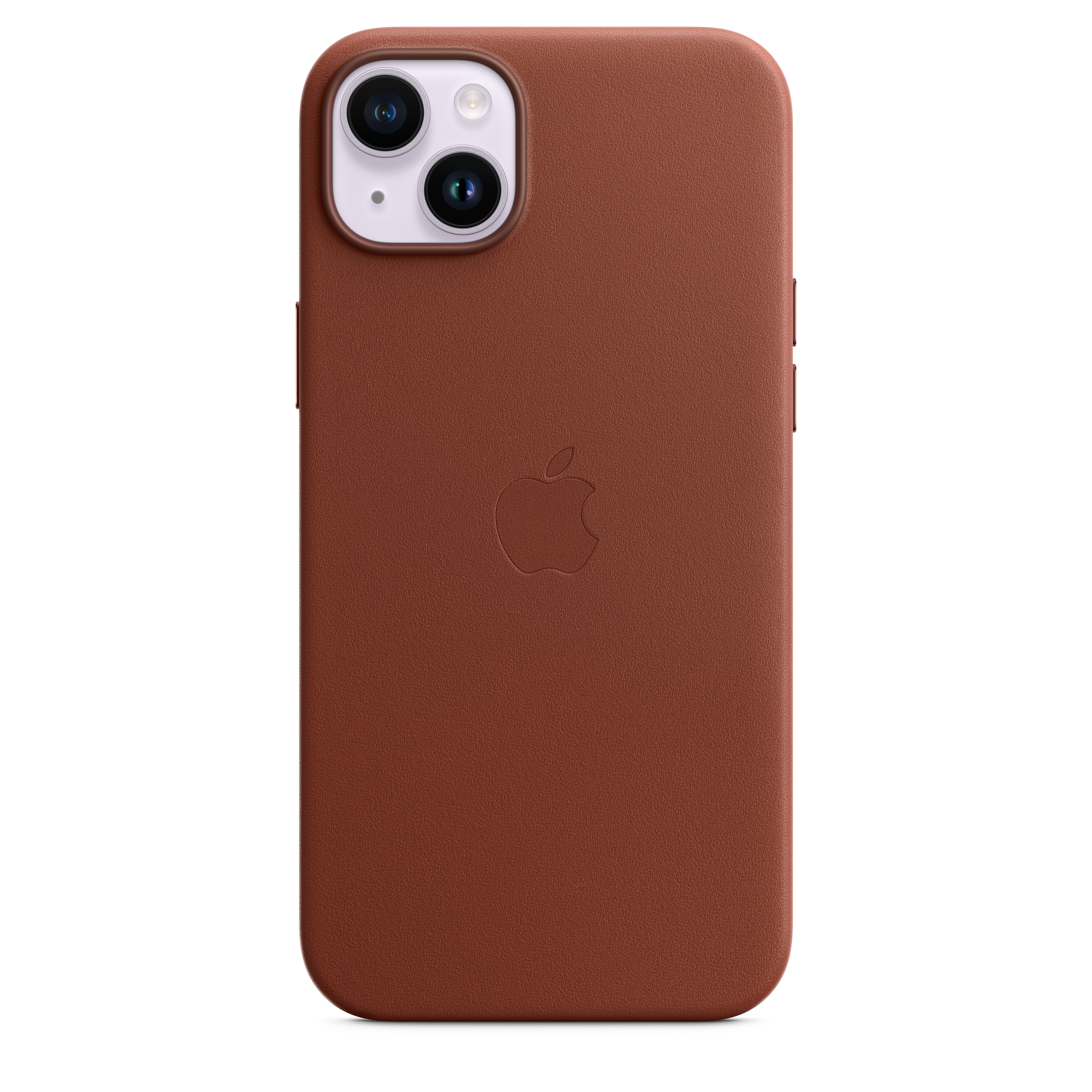 Apple Leder Case iPhone 14 Plus mit MagSafe (umbra)